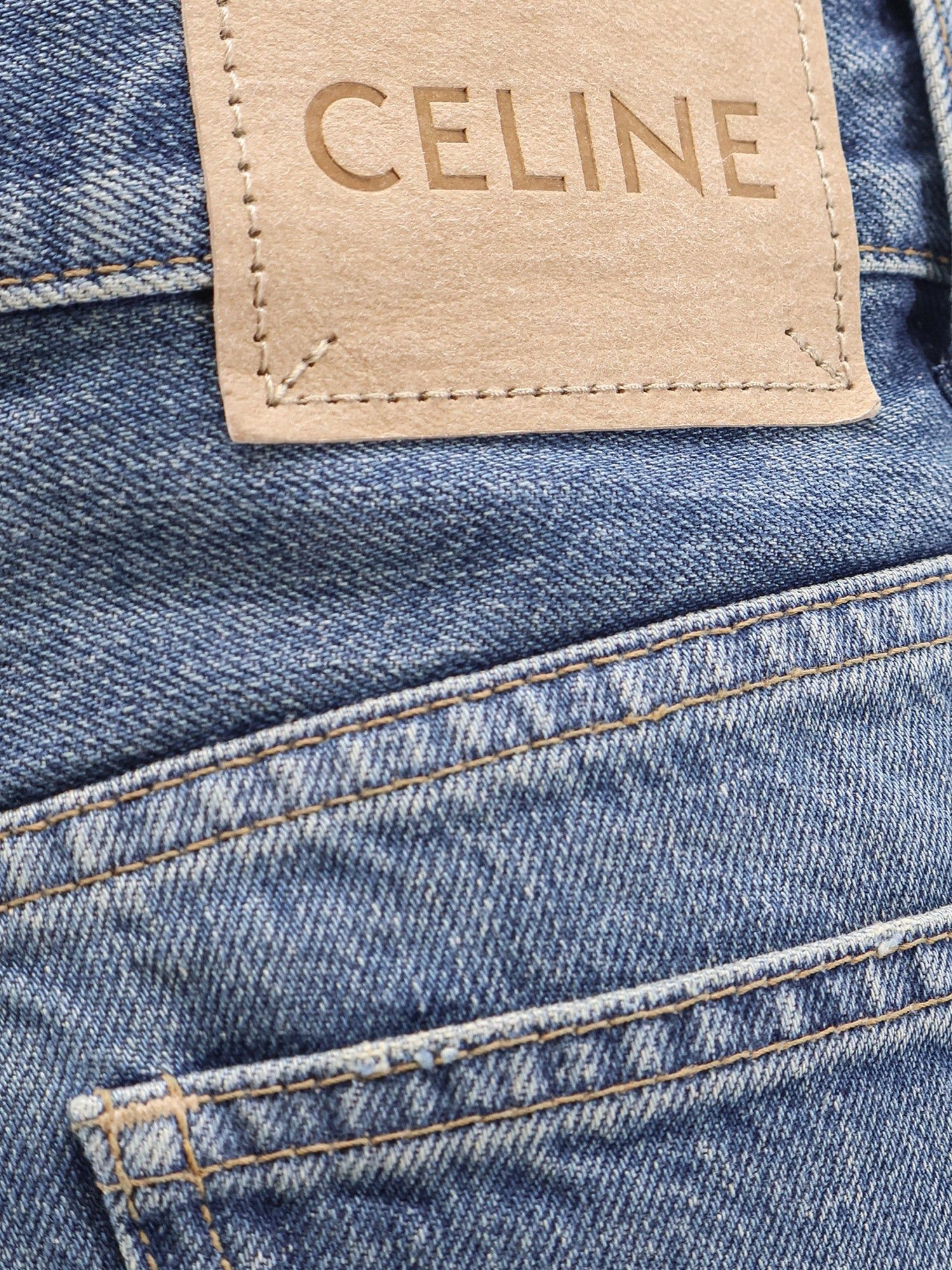 Celine Stone-washed cotton jeans 25 - USA Tariffs Included Size 25" / US 0 / IT 36 - 3 Thumbnail