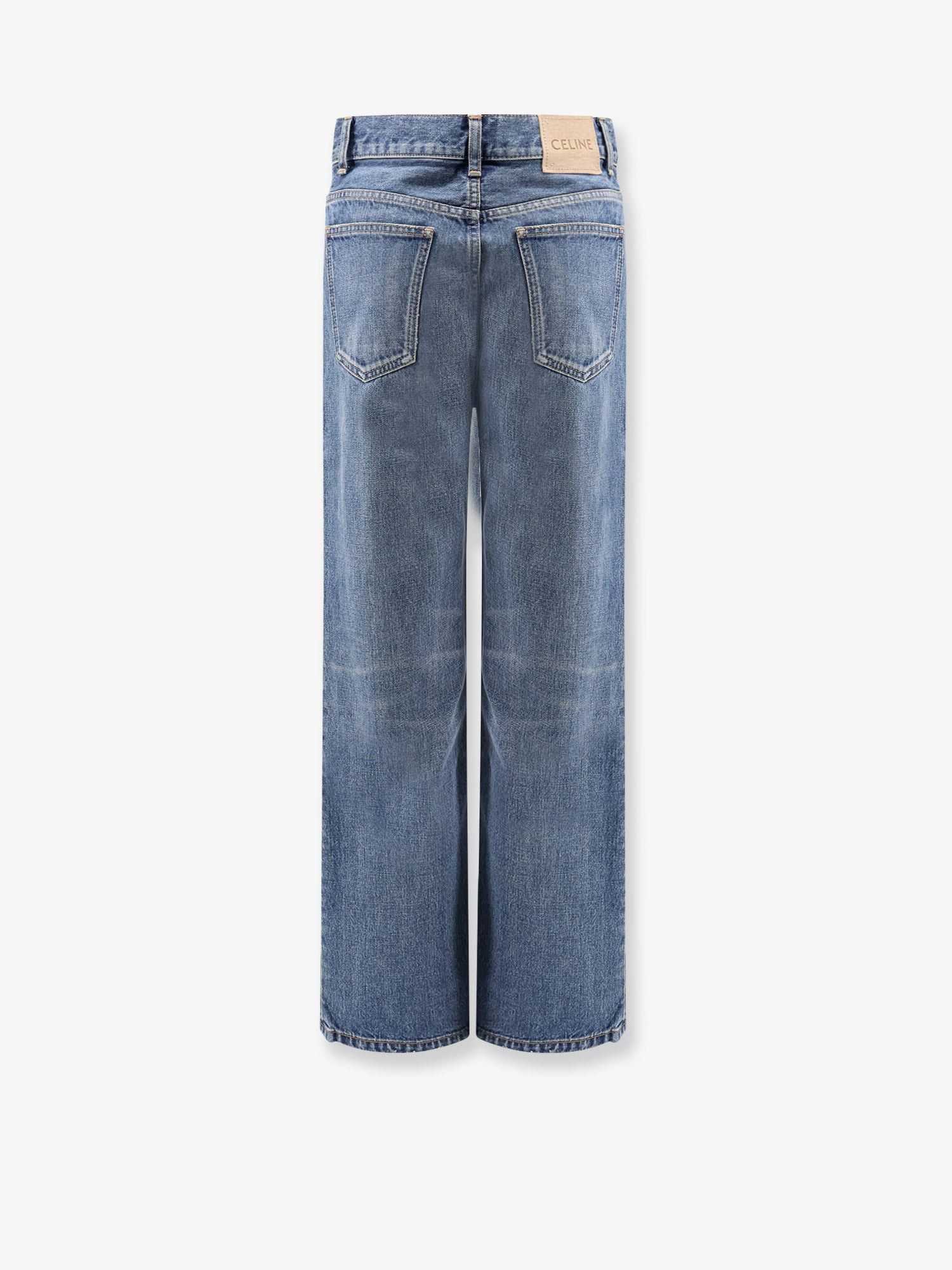 Celine Stone-washed cotton jeans 27 - USA Tariffs Included Size 27" / US 4 / IT 40 - 2 Thumbnail