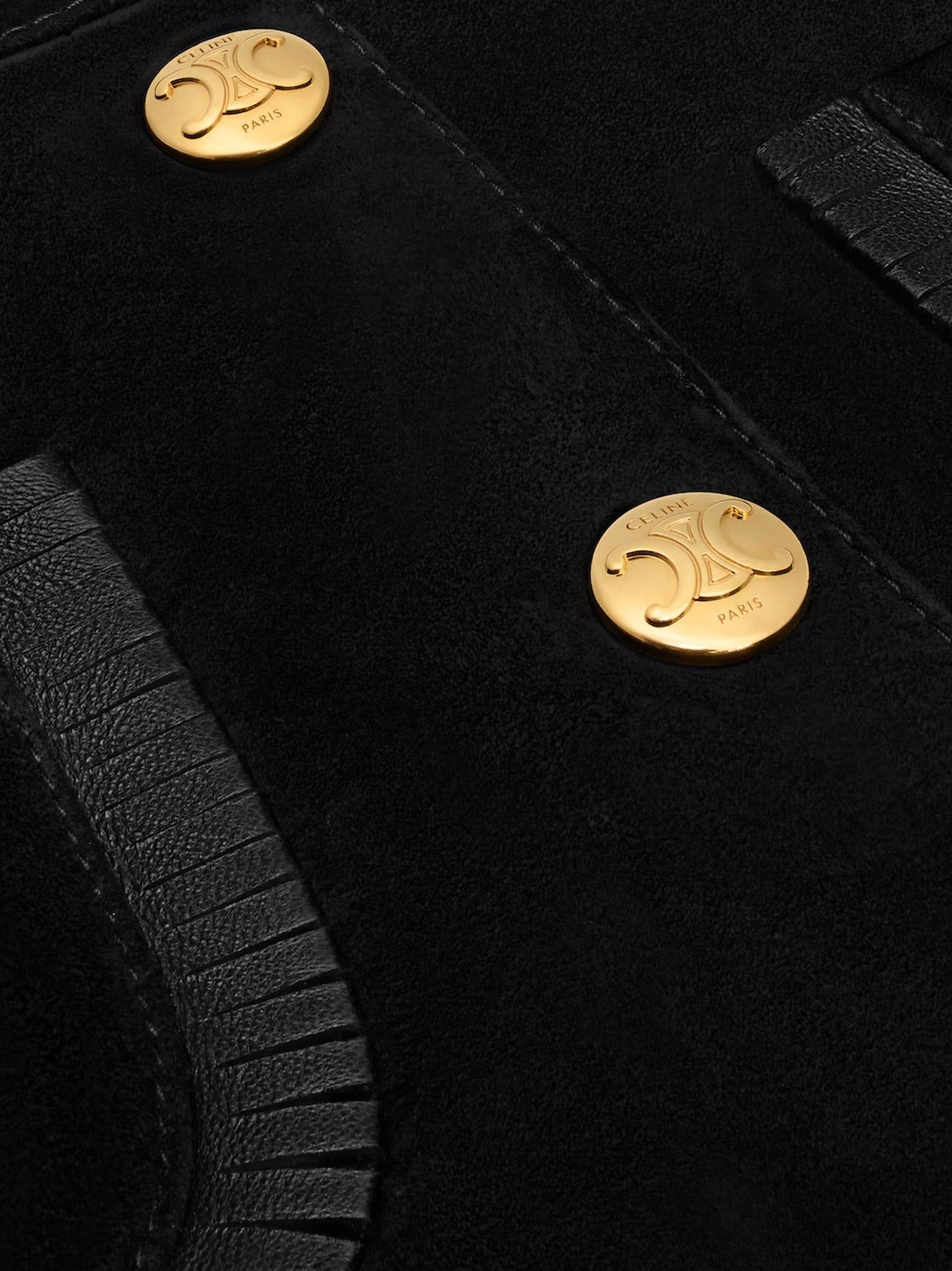 Celine Suede miniskirt 40 - USA Tariffs Included Size 27" / US 4 / IT 40 - 3 Thumbnail