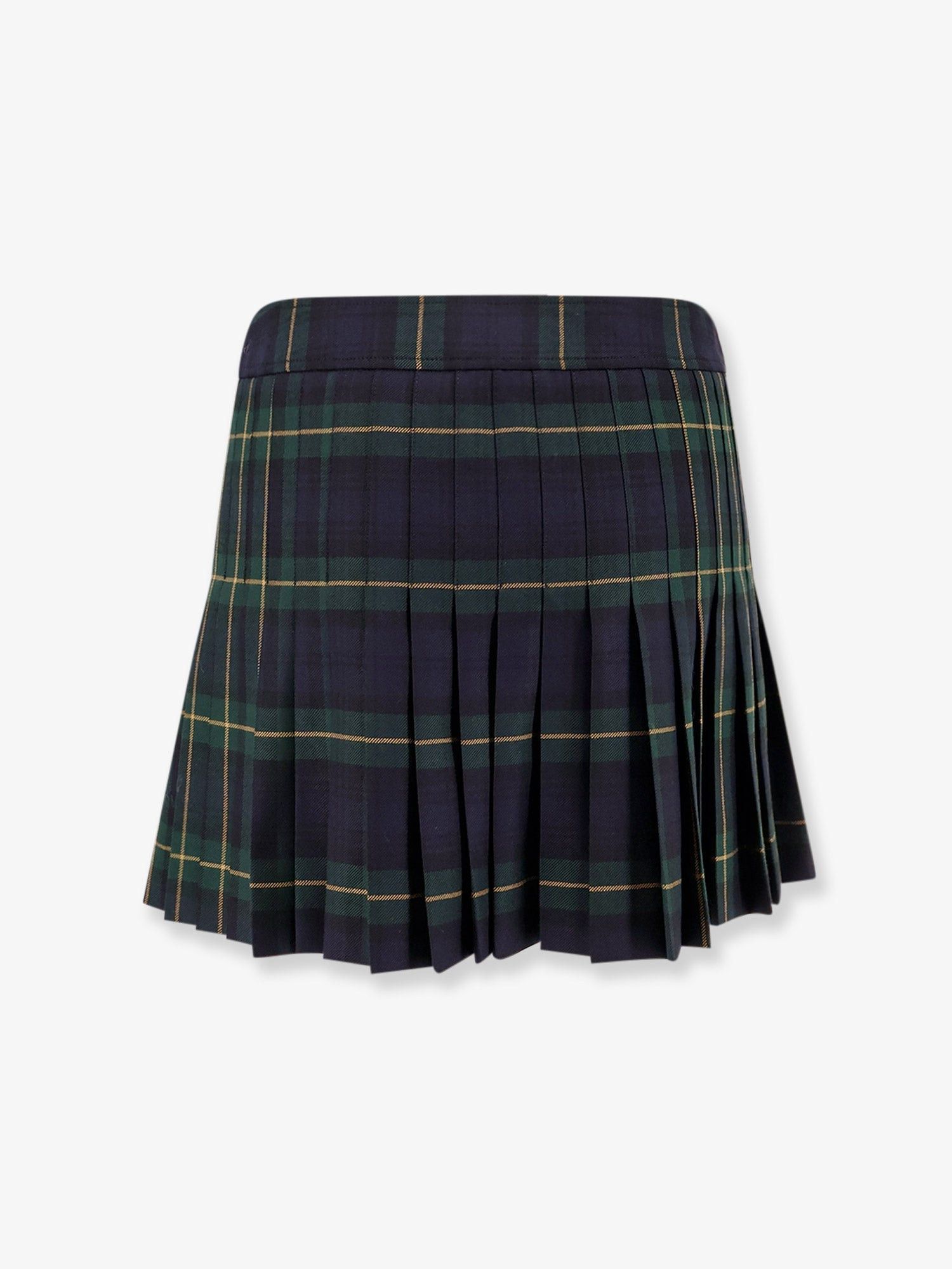 Celine Tartan wool kilt miniskirt 40 - USA Tariffs Included Size 27" / US 4 / IT 40 - 2 Thumbnail