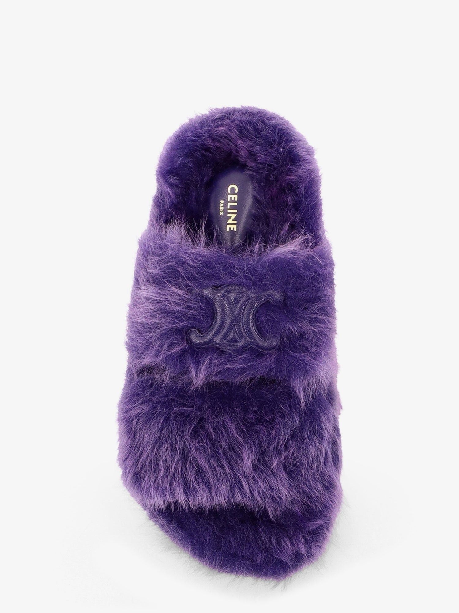 Celine Triomphe Slide 05 shearling sandals IT 36 - USA Tariffs Included Size US 6 / IT 36 - 4 Thumbnail