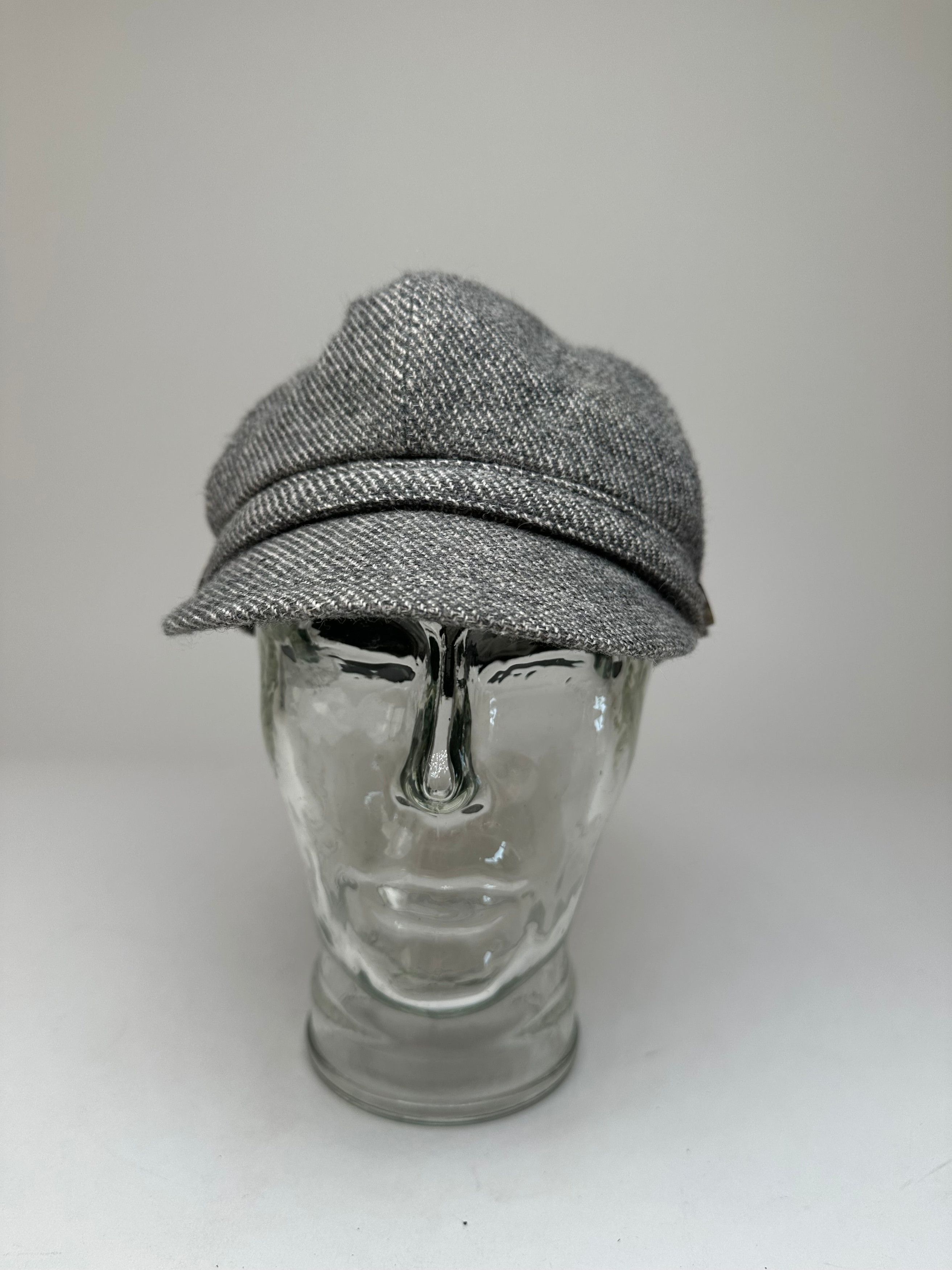 Celine Vintage Wool Hat Grey Black Size ONE SIZE - 2 Thumbnail