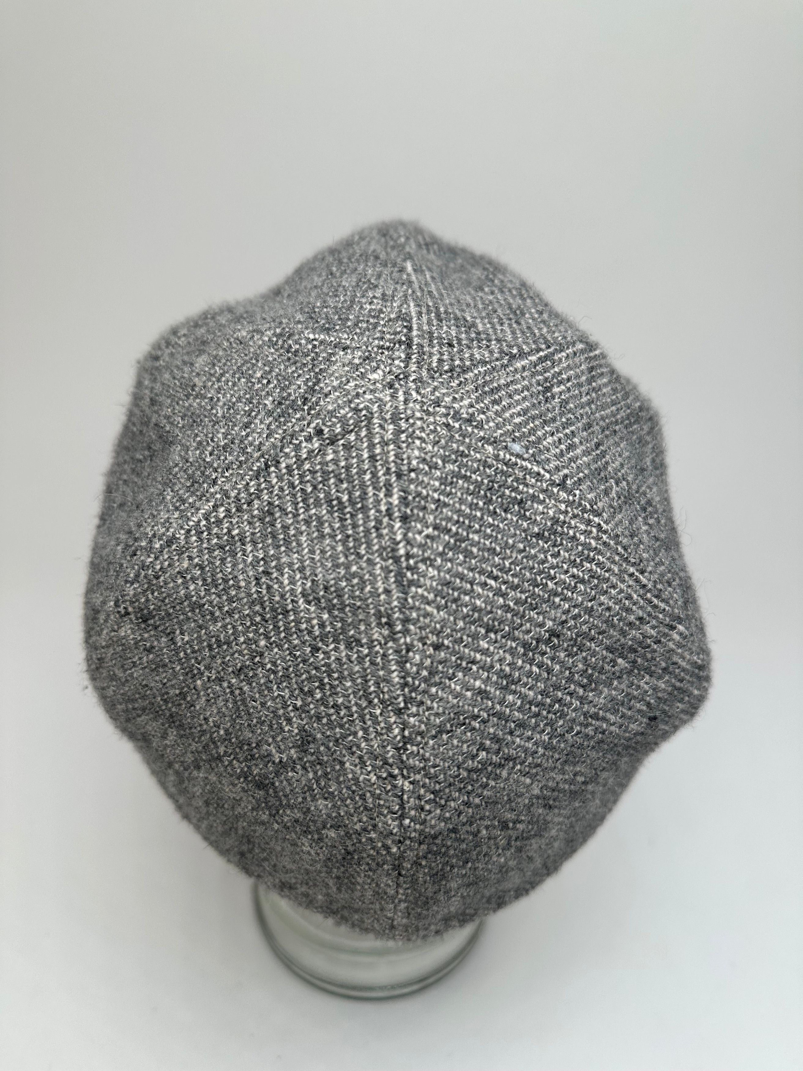 Celine Vintage Wool Hat Grey Black Size ONE SIZE - 11 Thumbnail