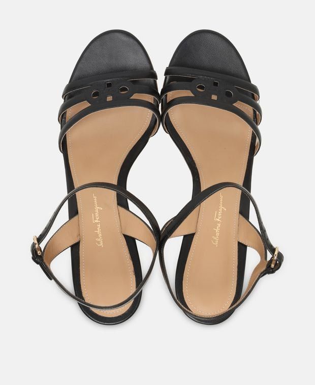 Salvatore Ferragamo Fieri Wedge sandals Size US 7.5 / IT 37.5 - 3 Thumbnail