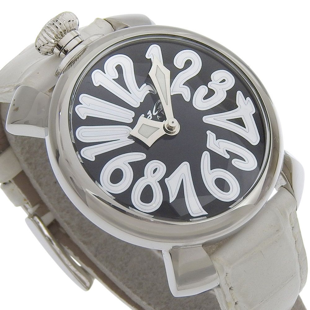 Other Other Gaga Milano Manuale 40 Stainless Steel Quartz Metal Quartz 5020 DUTY FREE for USA Size ONE SIZE - 3 Thumbnail