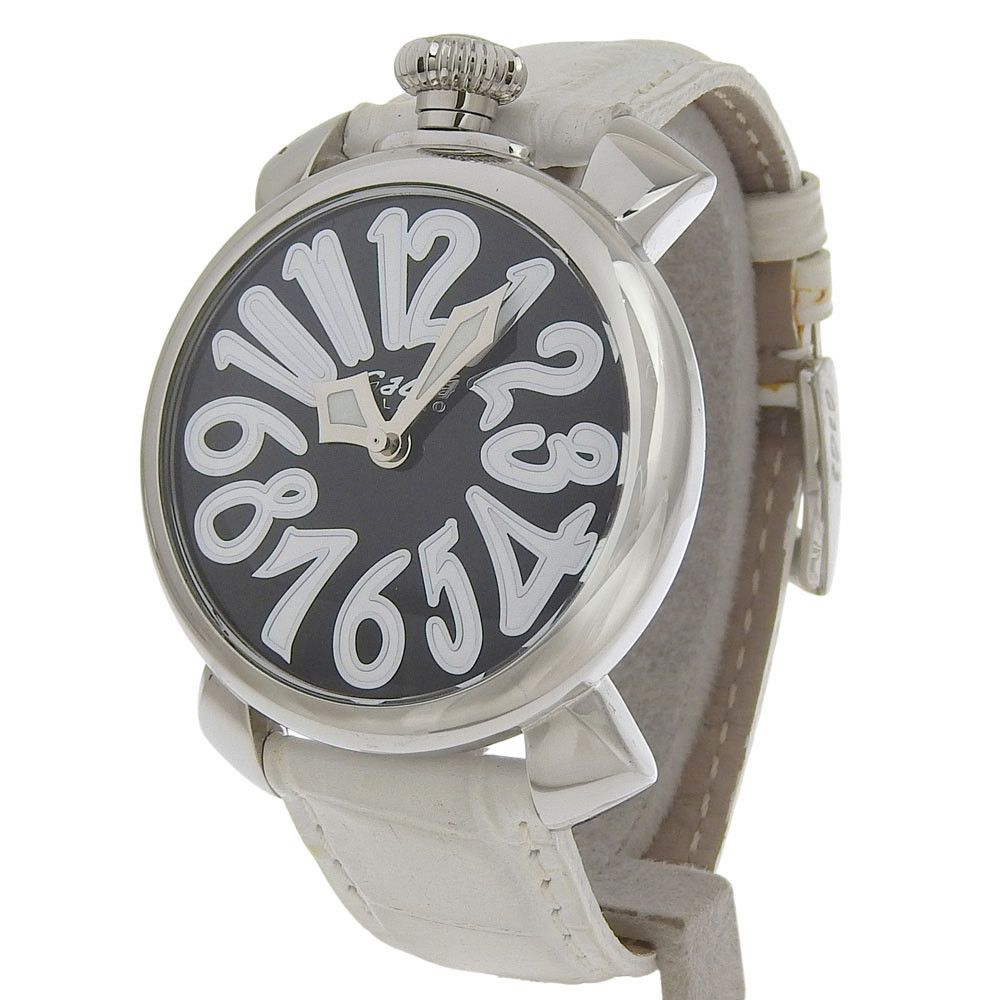 Other Other Gaga Milano Manuale 40 Stainless Steel Quartz Metal Quartz 5020 DUTY FREE for USA Size ONE SIZE - 2 Thumbnail