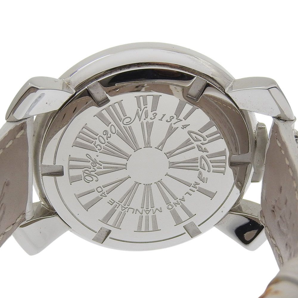 Other Other Gaga Milano Manuale 40 Stainless Steel Quartz Metal Quartz 5020 DUTY FREE for USA Size ONE SIZE - 5 Thumbnail