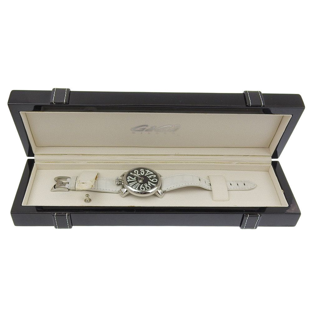 Other Other Gaga Milano Manuale 40 Stainless Steel Quartz Metal Quartz 5020 DUTY FREE for USA Size ONE SIZE - 8 Thumbnail
