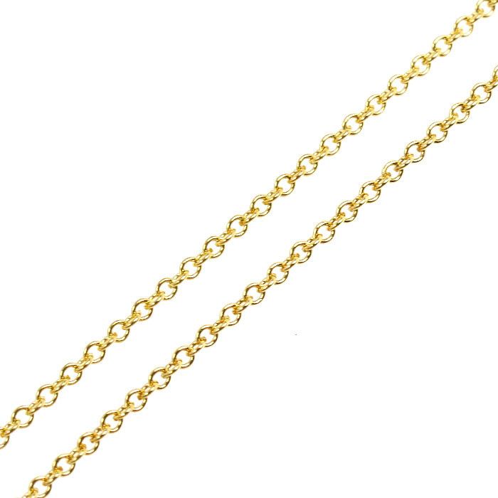 Tiffany & Co. Tiffany & Co. Tiffany & Co. Open Heart Au750 Diamond Necklace Precious Metal Necklace DUTY FREE for USA Size ONE SIZE - 4 Thumbnail