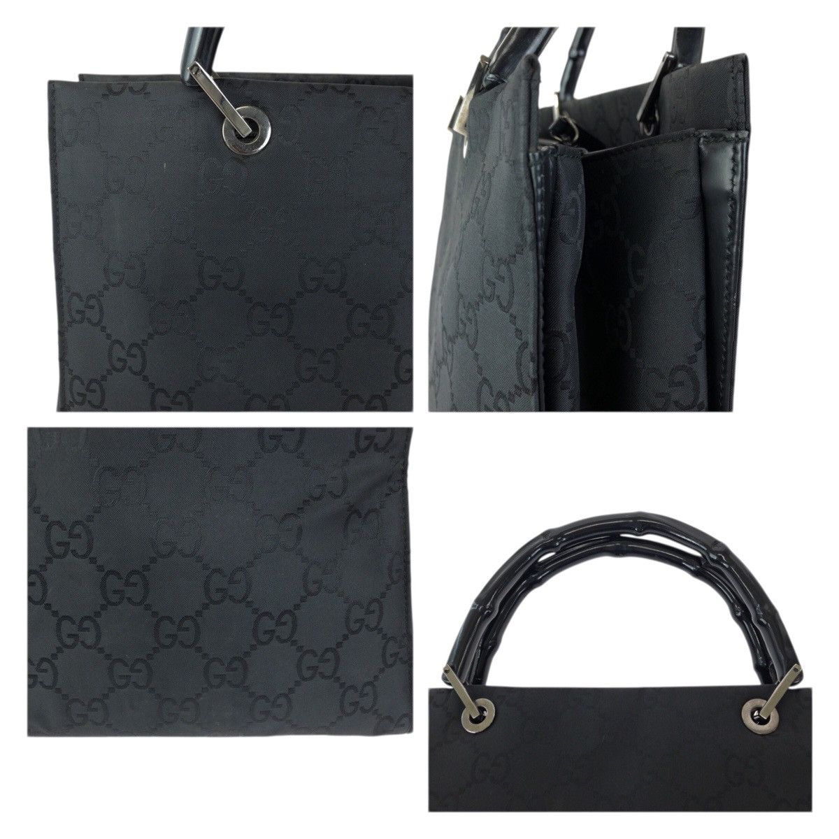 Gucci Gucci Gucci Nylon Tote Bag Textile Tote Bag 0021010 DUTY FREE for USA Size ONE SIZE - 5 Thumbnail