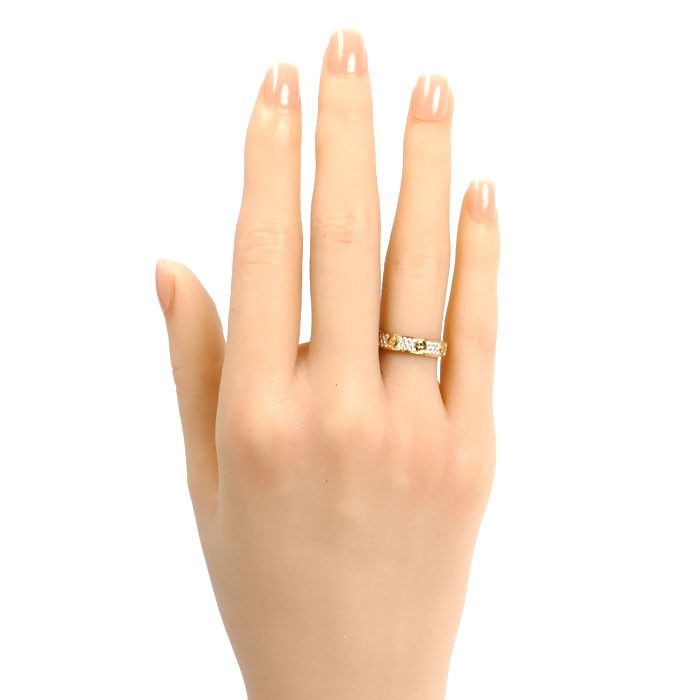 Cartier Cartier Cartier Mini Love Au750 Diamond Ring Size 10 Precious Metal Ring B4085850 DUTY FREE for USA Size ONE SIZE - 7 Thumbnail