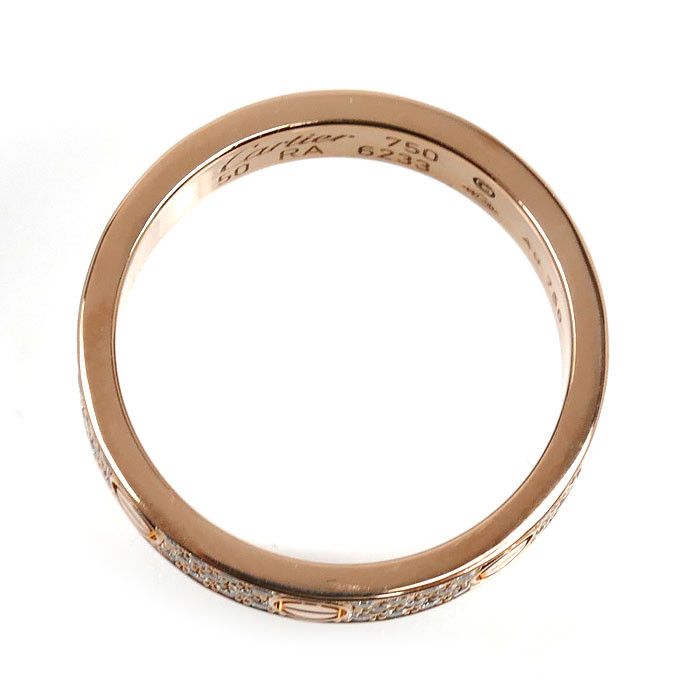 Cartier Cartier Cartier Mini Love Au750 Diamond Ring Size 10 Precious Metal Ring B4085850 DUTY FREE for USA Size ONE SIZE - 4 Thumbnail