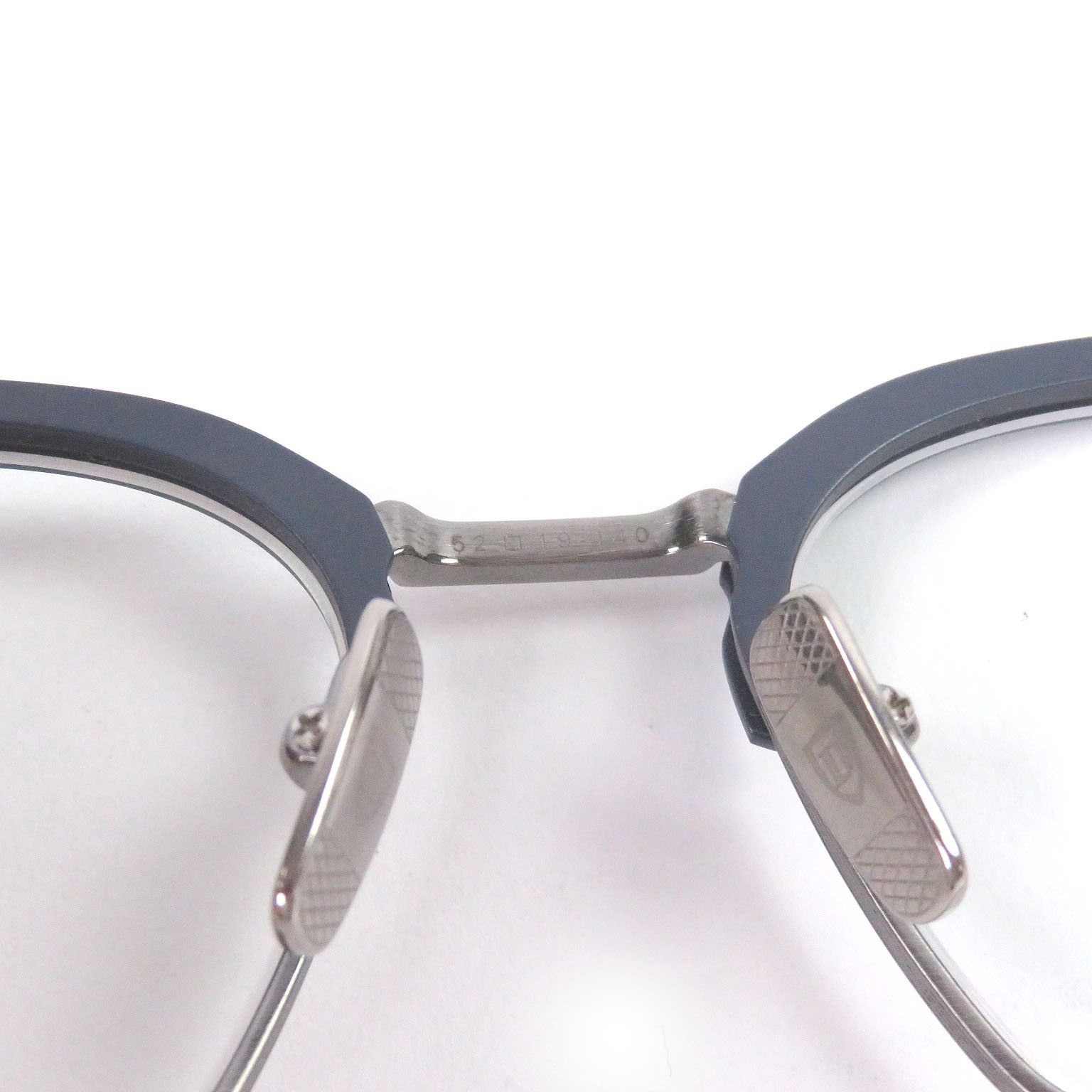 Other Other DITA TYPOGRAPHER Half Rim Glasses Others Glasses DTX142-A-03 DUTY FREE for USA Size ONE SIZE - 7 Thumbnail