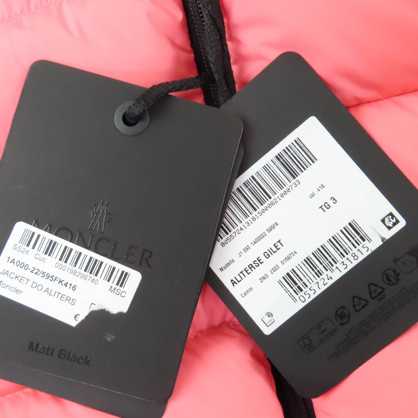 Moncler Moncler Moncler ALITERSE down vest Textile Outerwear DUTY FREE for USA Size ONE SIZE - 14 Thumbnail