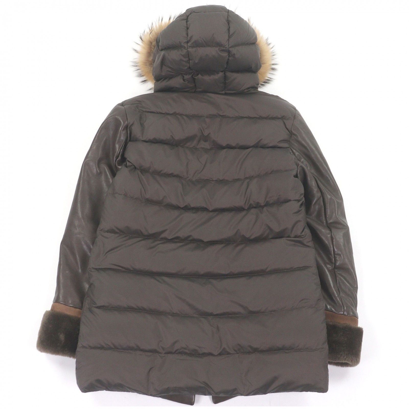 Other Other EMMETI Sheepskin Down Jacket Leather Outerwear DUTY FREE for USA Size ONE SIZE - 4 Thumbnail