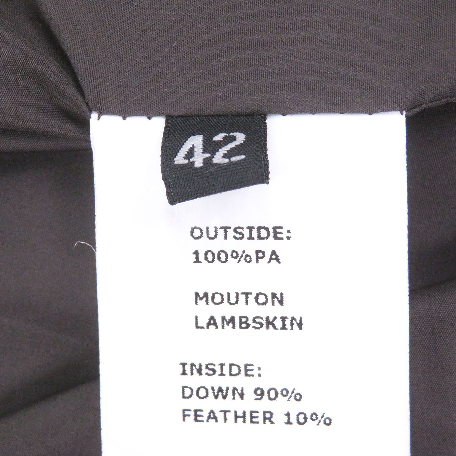 Other Other EMMETI Sheepskin Down Jacket Leather Outerwear DUTY FREE for USA Size ONE SIZE - 8 Thumbnail