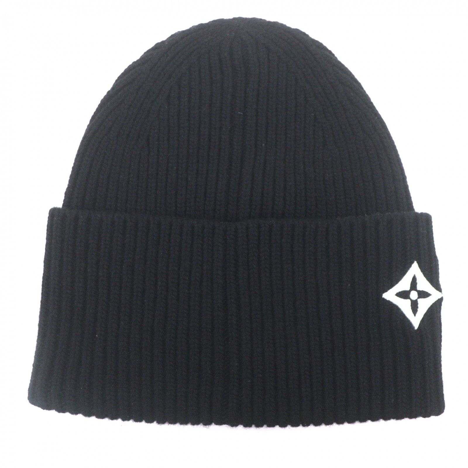 Louis Vuitton Louis Vuitton Louis Vuitton Headline Knit Beanie Textile Hats M77872 DUTY FREE for USA Size ONE SIZE - 7 Thumbnail