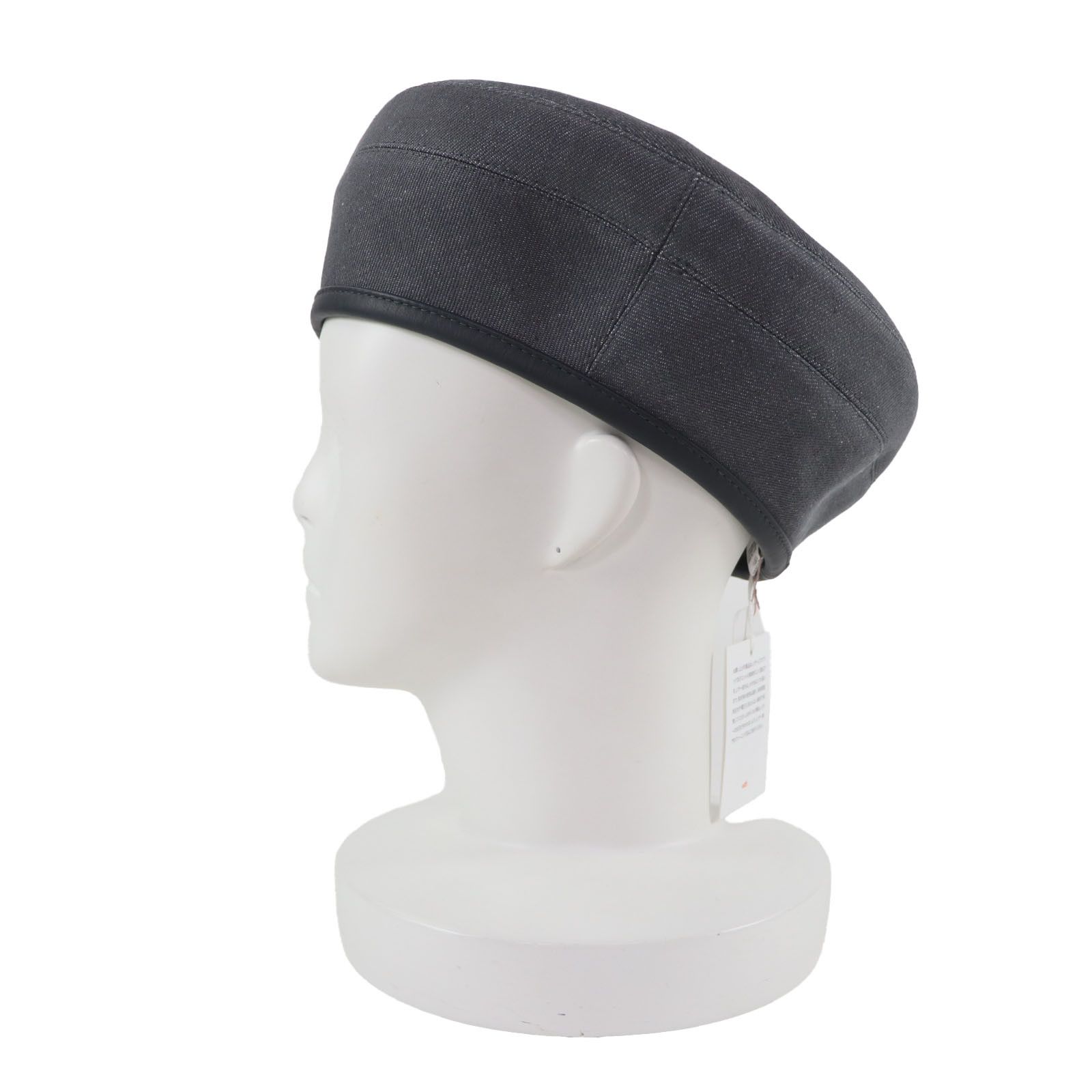 Hermes Hermes Hermes Cotton Beret Textile Hats DUTY FREE for USA Size ONE SIZE - 4 Thumbnail