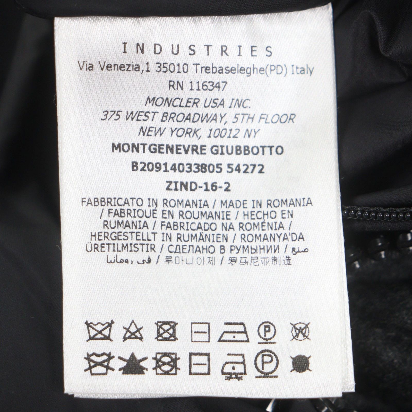 Moncler Moncler Moncler Montgenevre Wool Down Jacket Textile Outerwear MONTGENEVRE DUTY FREE for USA Size ONE SIZE - 12 Thumbnail