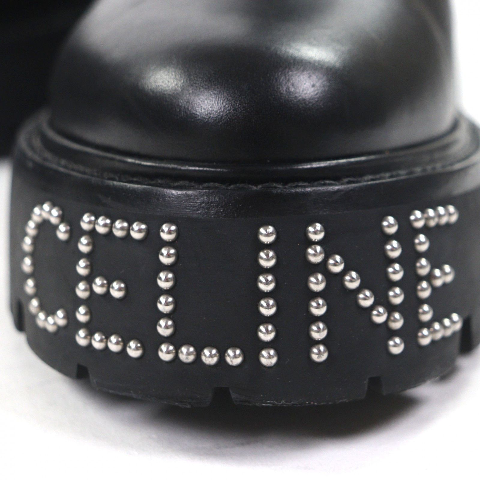 Celine Celine Celine Bulky Leather Boots Leather Shoes DUTY FREE for USA Size ONE SIZE - 9 Thumbnail