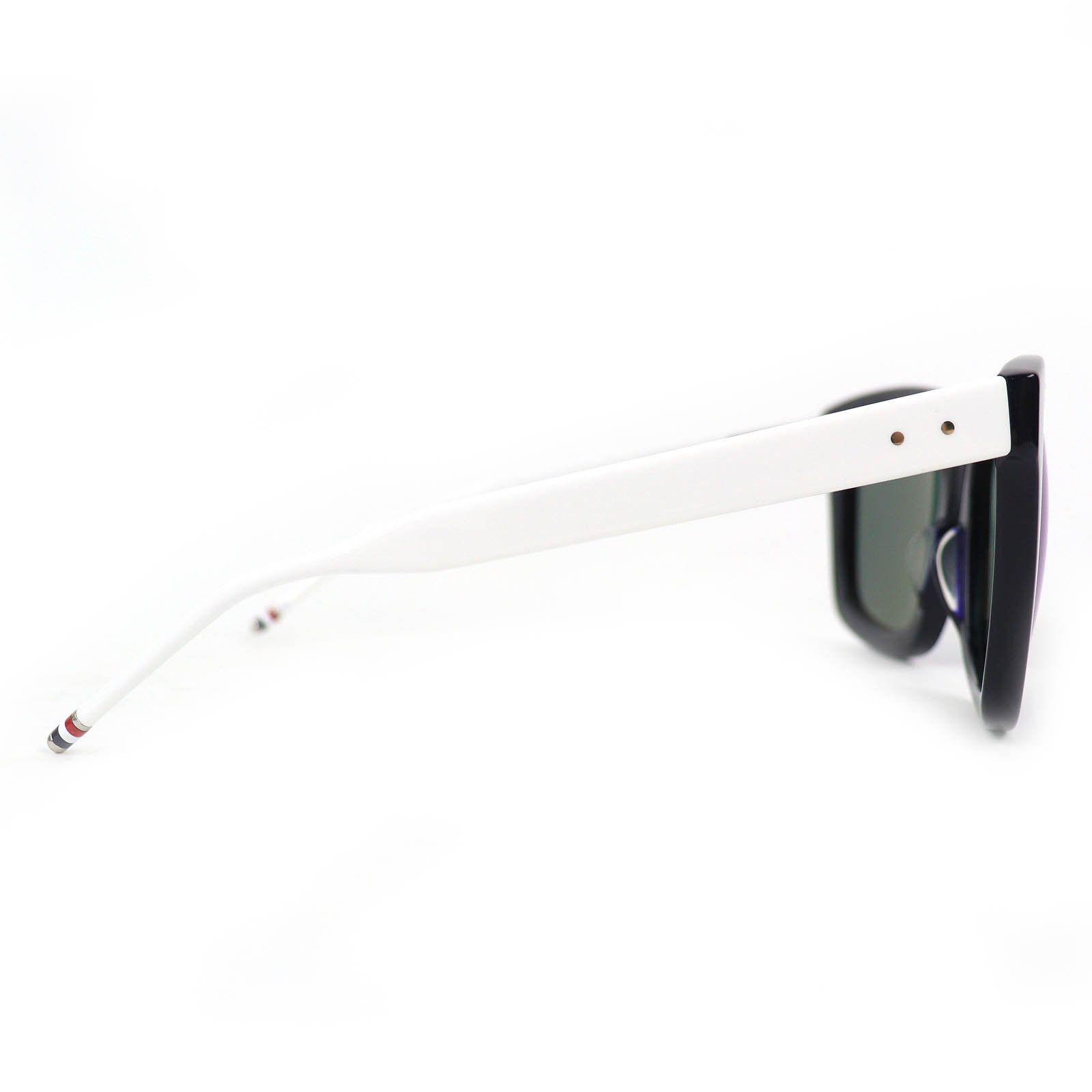 Thom Browne Thom Browne Thom Browne Sunglasses Plastic / Synthetic Sunglasses TB-501-E-T-NVY-WHT-54-AF DUTY FREE for USA Size ONE SIZE - 4 Thumbnail
