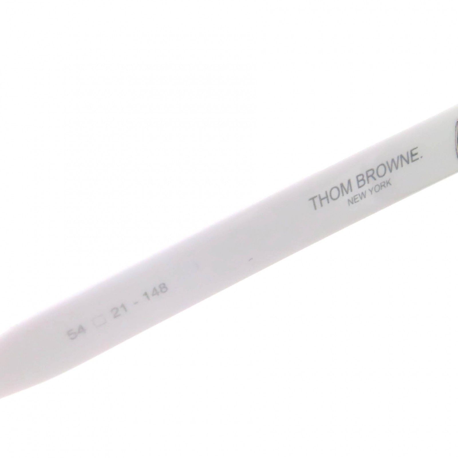 Thom Browne Thom Browne Thom Browne Sunglasses Plastic / Synthetic Sunglasses TB-501-E-T-NVY-WHT-54-AF DUTY FREE for USA Size ONE SIZE - 10 Thumbnail