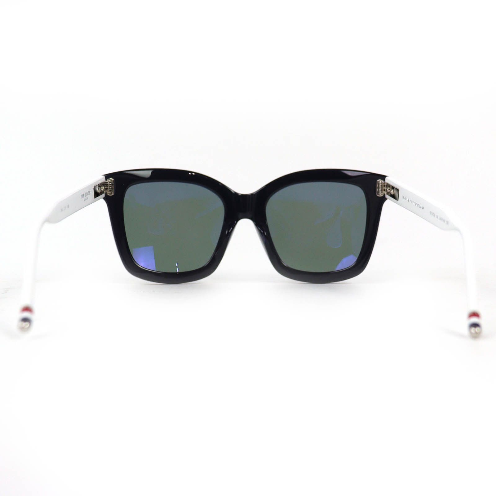Thom Browne Thom Browne Thom Browne Sunglasses Plastic / Synthetic Sunglasses TB-501-E-T-NVY-WHT-54-AF DUTY FREE for USA Size ONE SIZE - 5 Thumbnail