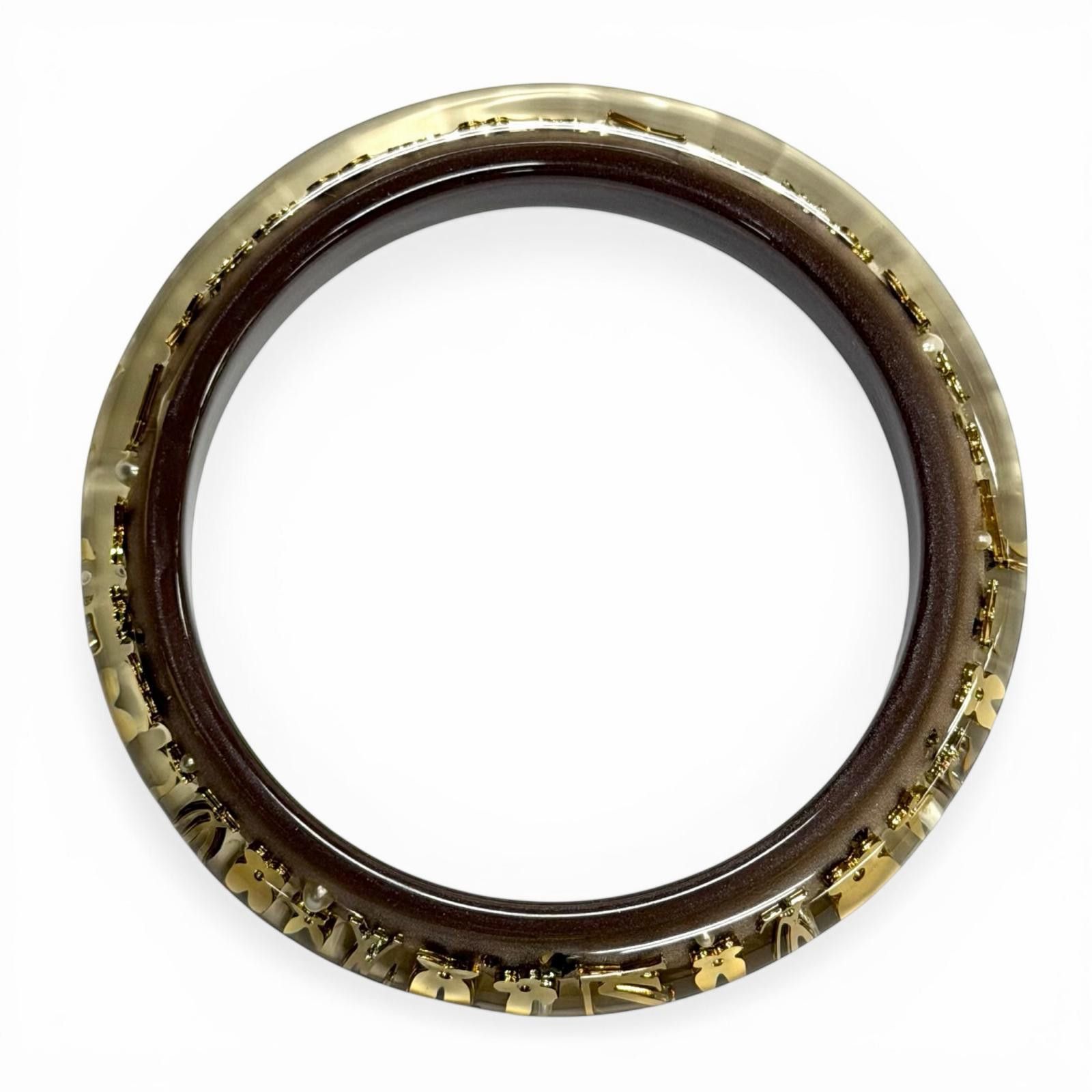 Louis Vuitton Louis Vuitton Louis Vuitton Bangle Brasserie Bangle Plastic / Synthetic Bangle M65867 DUTY FREE for USA Size ONE SIZE - 6 Thumbnail