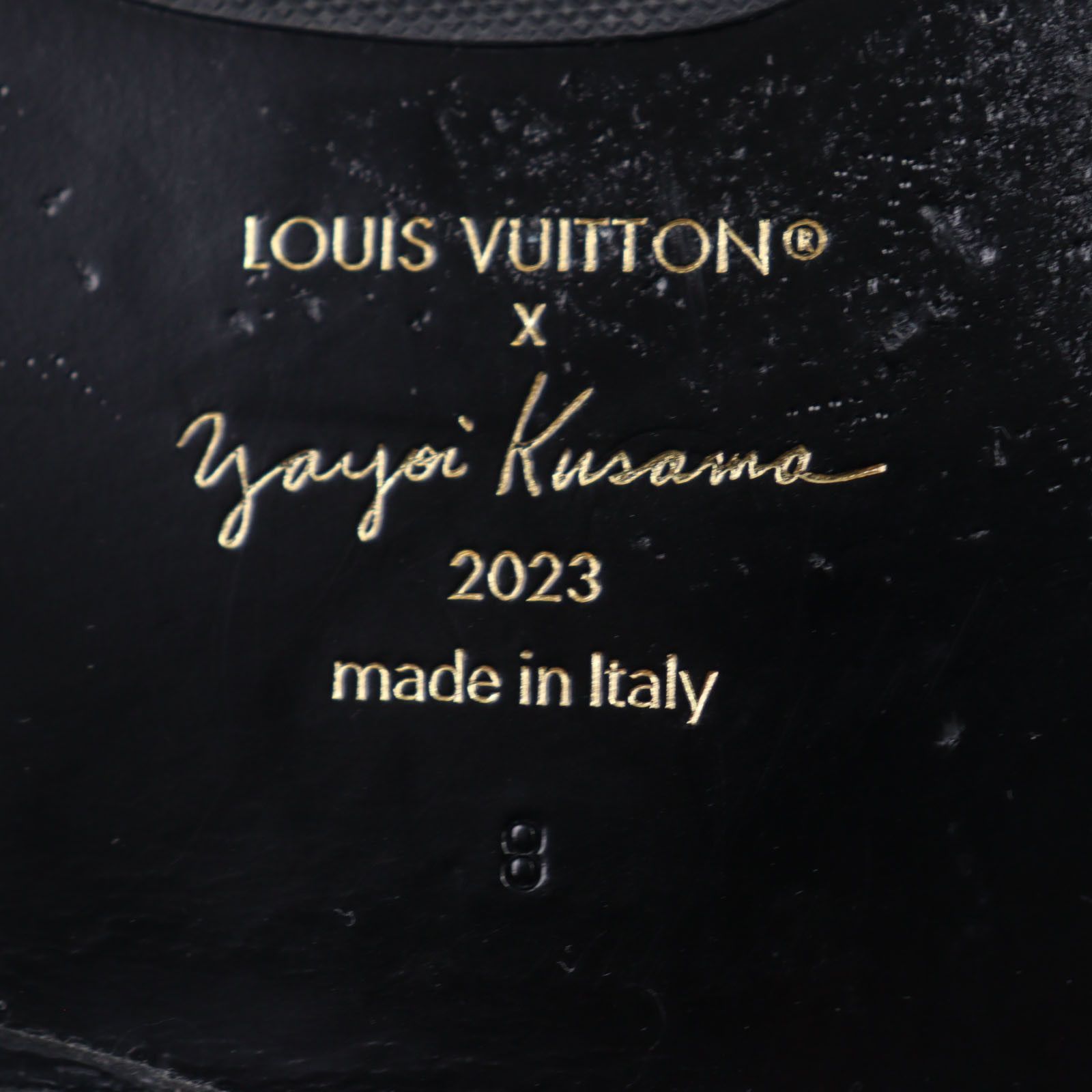 Louis Vuitton Louis Vuitton Louis Vuitton Yayoi Kusama Leather Sandals Leather Shoes DUTY FREE for USA Size ONE SIZE - 7 Thumbnail