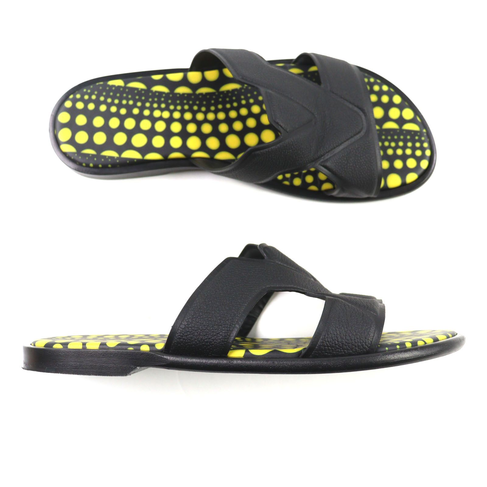 Louis Vuitton Louis Vuitton Louis Vuitton Yayoi Kusama Leather Sandals Leather Shoes DUTY FREE for USA Size ONE SIZE - 6 Thumbnail