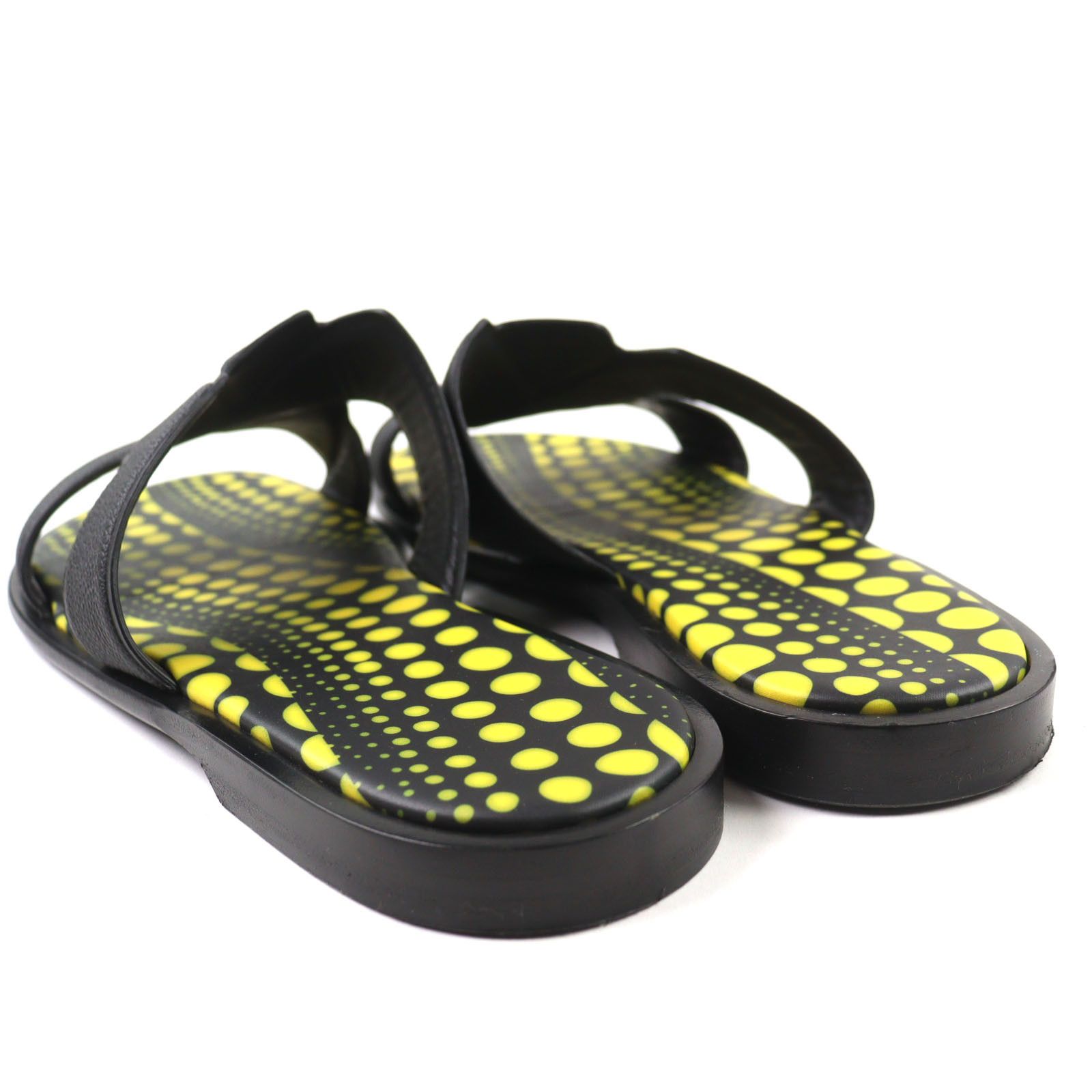 Louis Vuitton Louis Vuitton Louis Vuitton Yayoi Kusama Leather Sandals Leather Shoes DUTY FREE for USA Size ONE SIZE - 4 Thumbnail