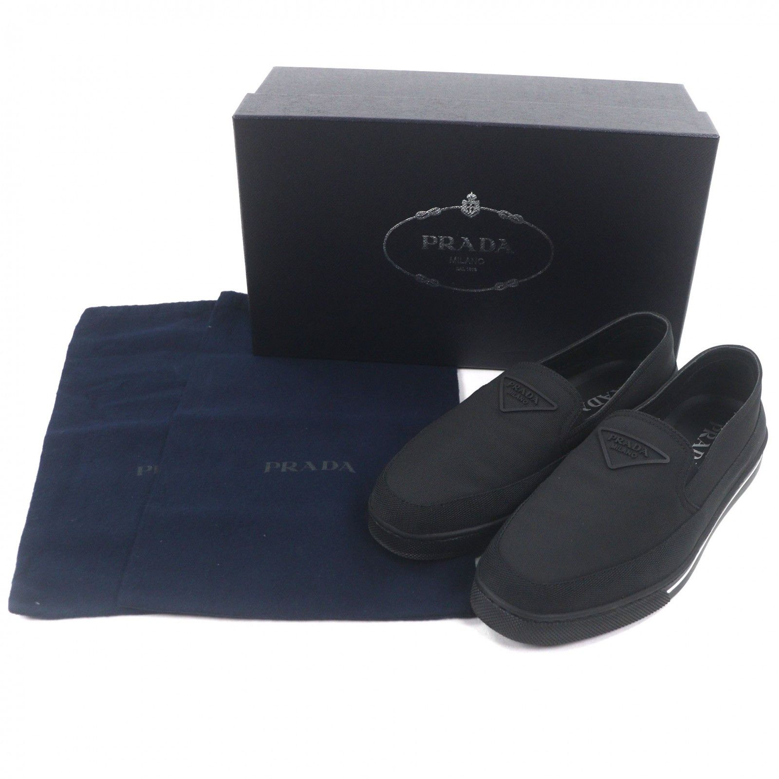 Prada Prada Prada Nylon Loafers Textile Shoes 2S2964 DUTY FREE for USA Size ONE SIZE - 2 Thumbnail