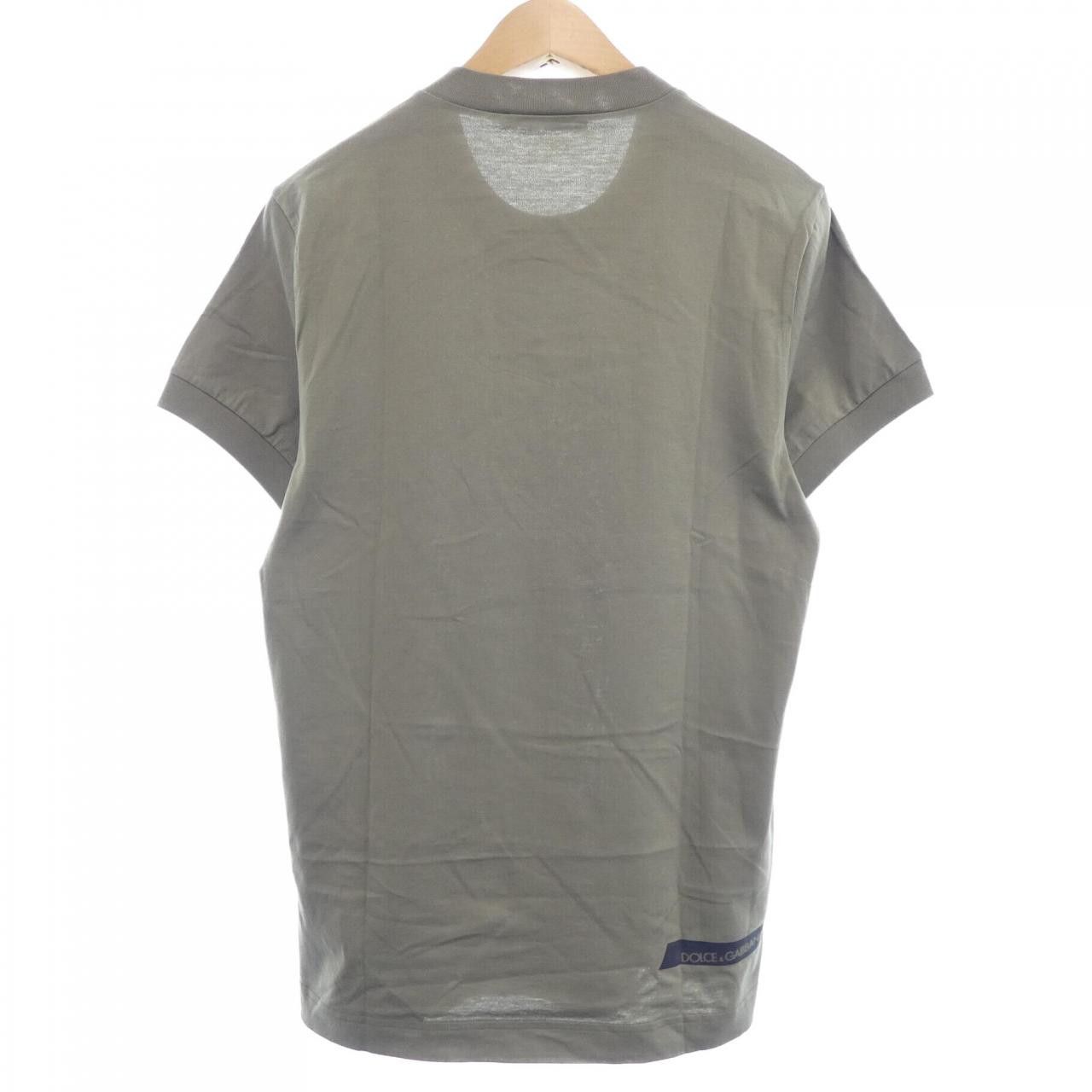Dolce & Gabbana Dolce & Gabbana Dolce&Gabbana Cotton T Shirt Textile T-Shirts DUTY FREE for USA Size ONE SIZE - 2 Thumbnail