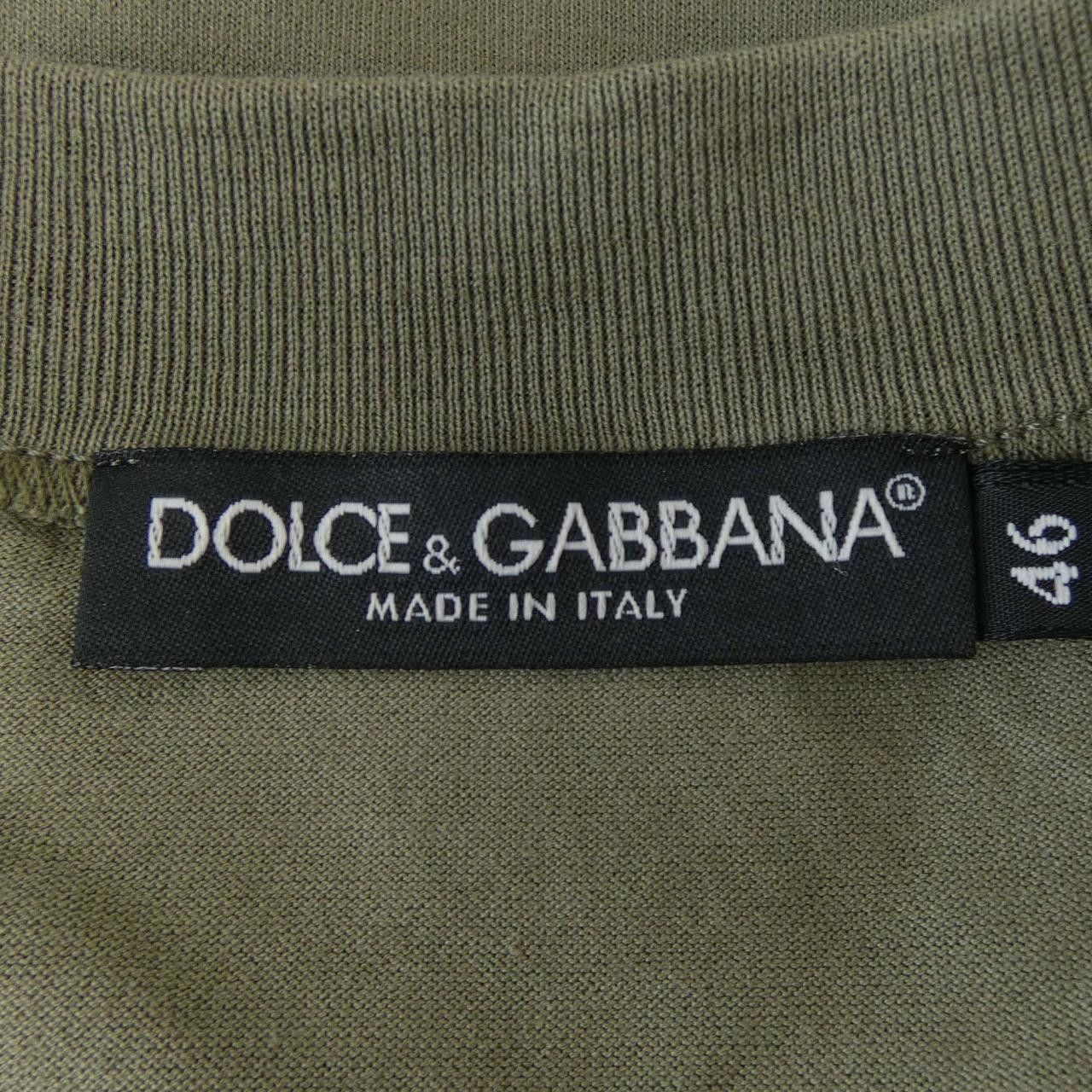 Dolce & Gabbana Dolce & Gabbana Dolce&Gabbana Cotton T Shirt Textile T-Shirts DUTY FREE for USA Size ONE SIZE - 4 Thumbnail