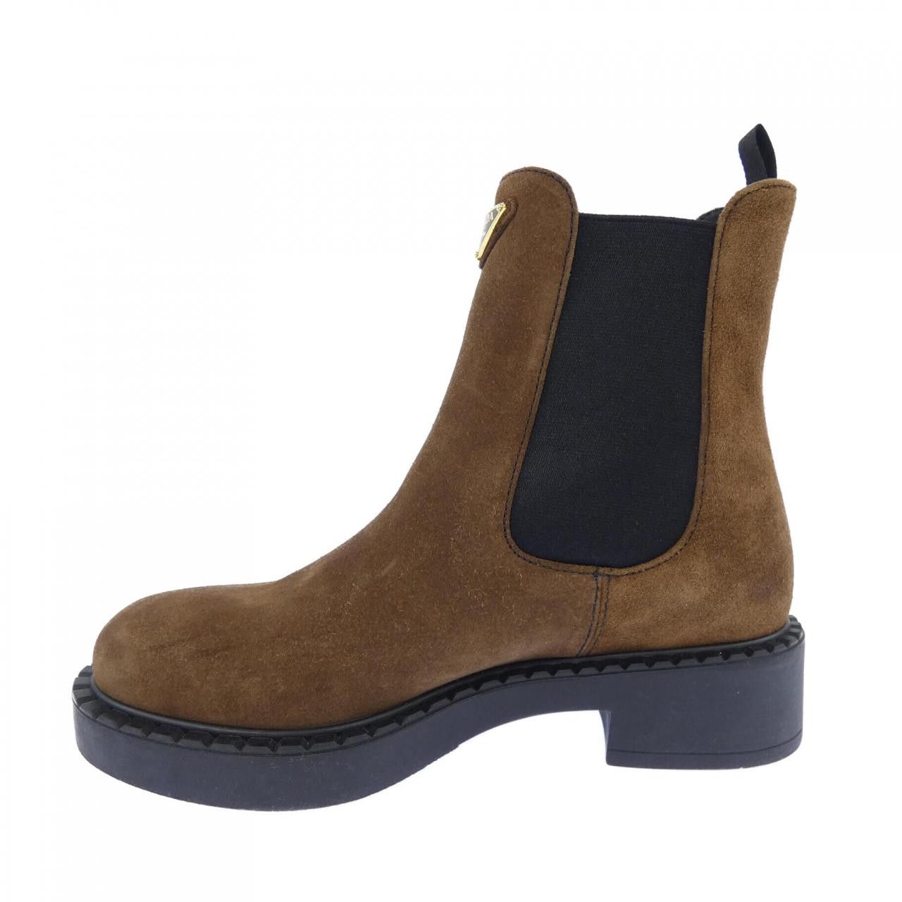 Prada Prada Prada Calf Suede Boots Leather Shoes 1T703N DUTY FREE for USA Size ONE SIZE - 2 Thumbnail
