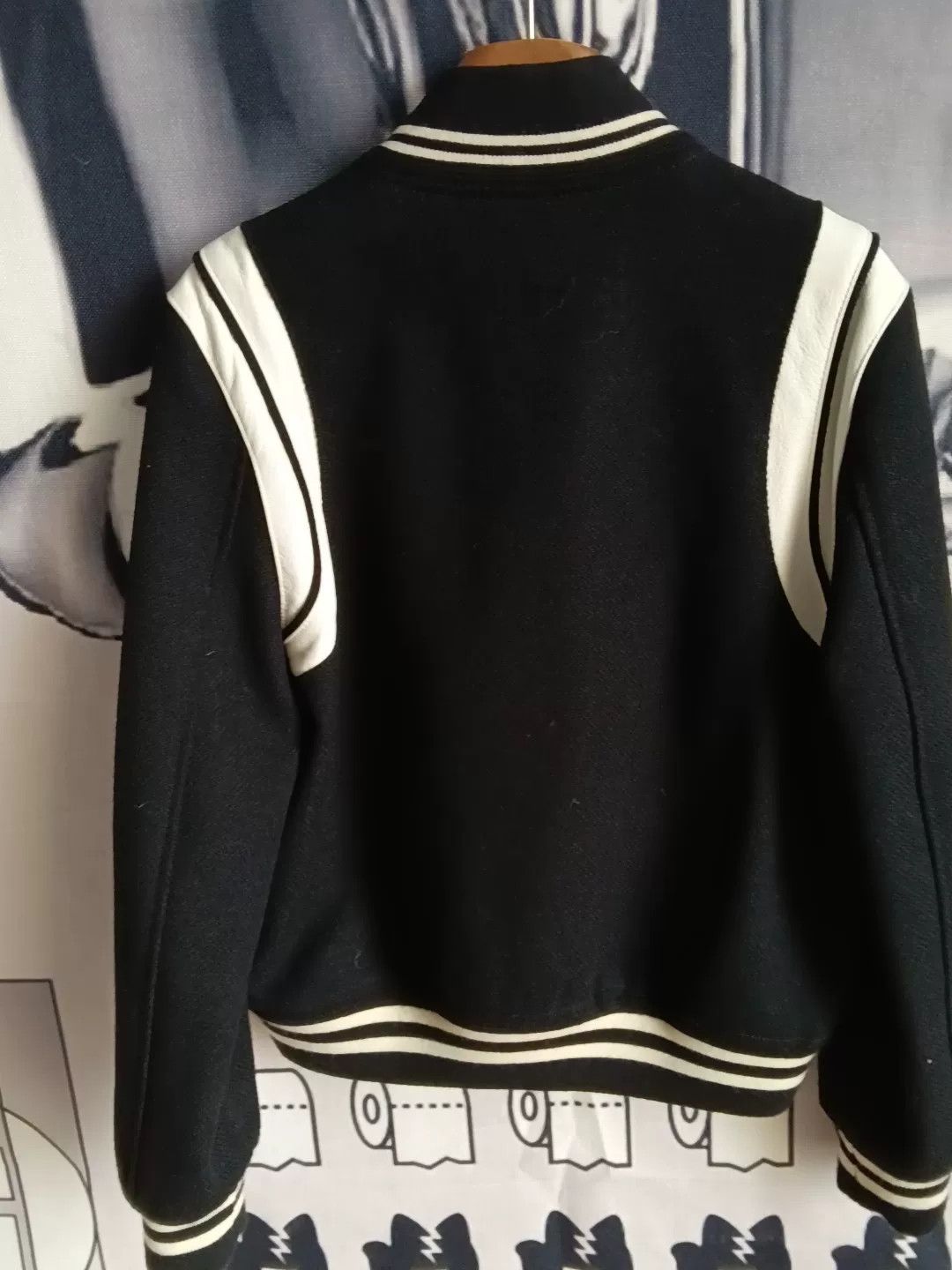 Saint Laurent Paris SAINT LAURENT Striped Varsity Jacket Size US XS / EU 42 / 0 - 4 Thumbnail