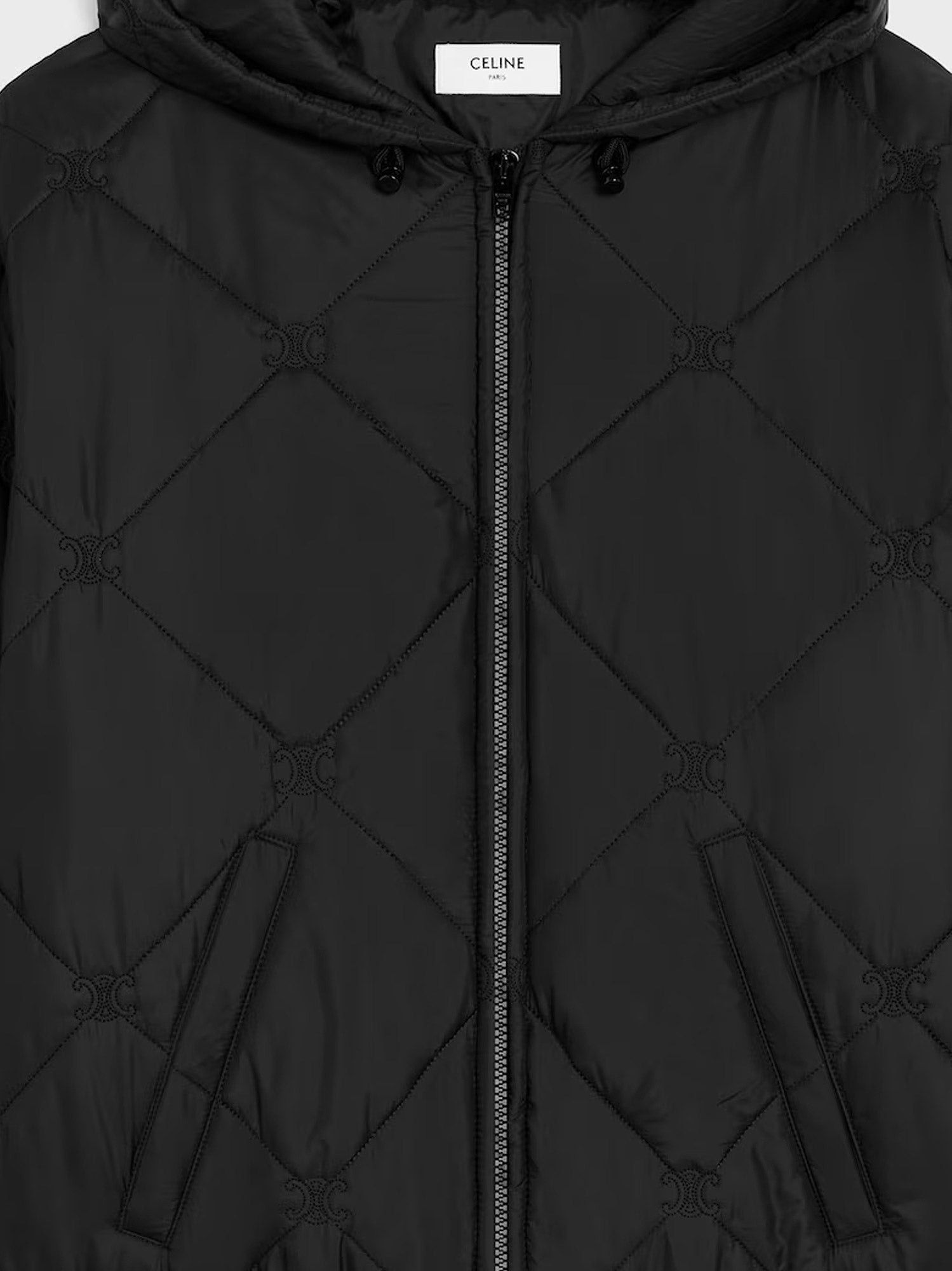 Celine Celine Triomphe quilted jacket Tag Size IT 52 Men - USA Tariffs Included Size US L / EU 52-54 / 3 - 3 Thumbnail