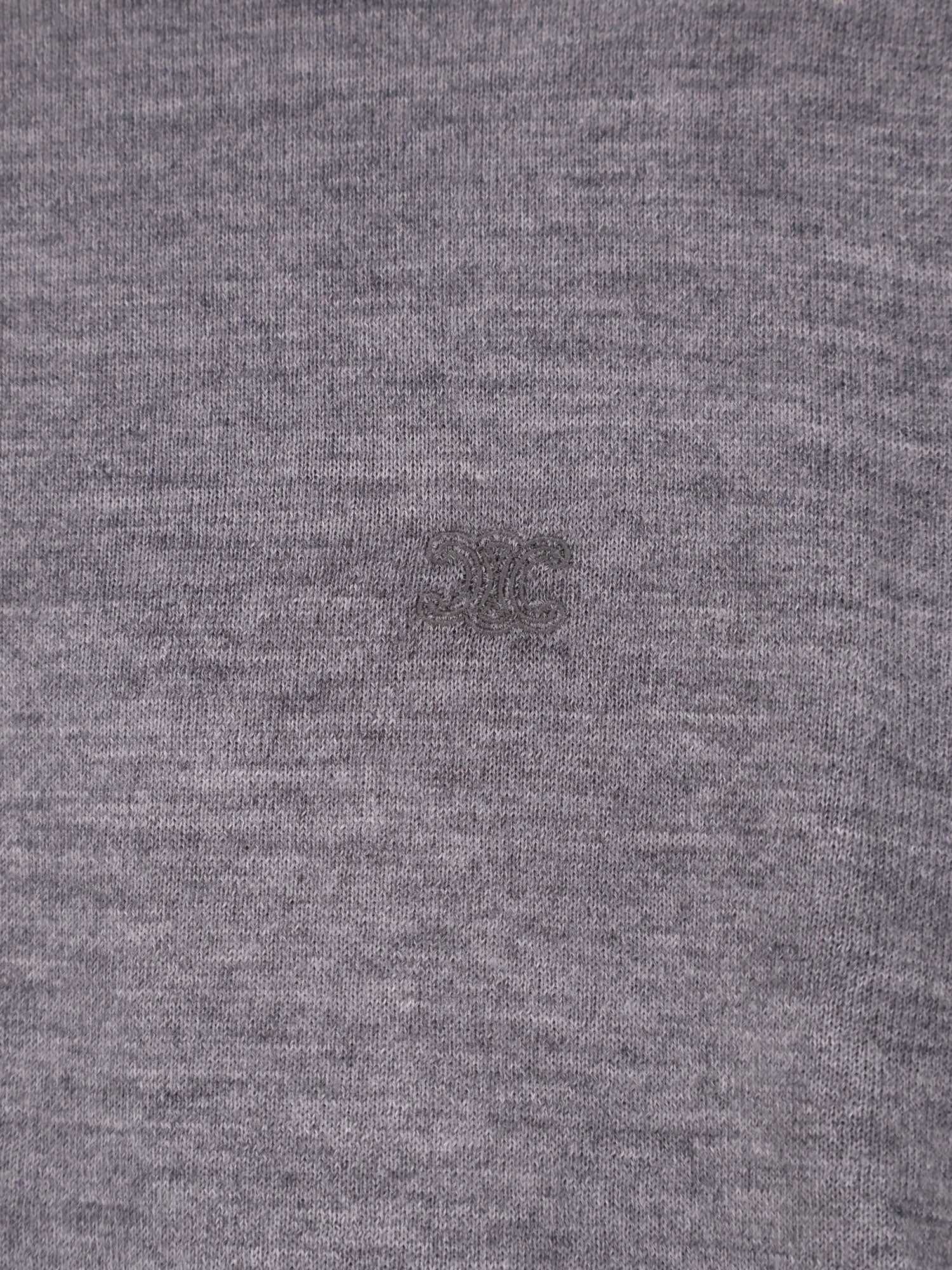 Celine Celine Cashmere and silk polo shirt with embroidery logo on the front Tag Size M Women - USA Tariffs Included Size M / US 6-8 / IT 42-44 - 3 Thumbnail