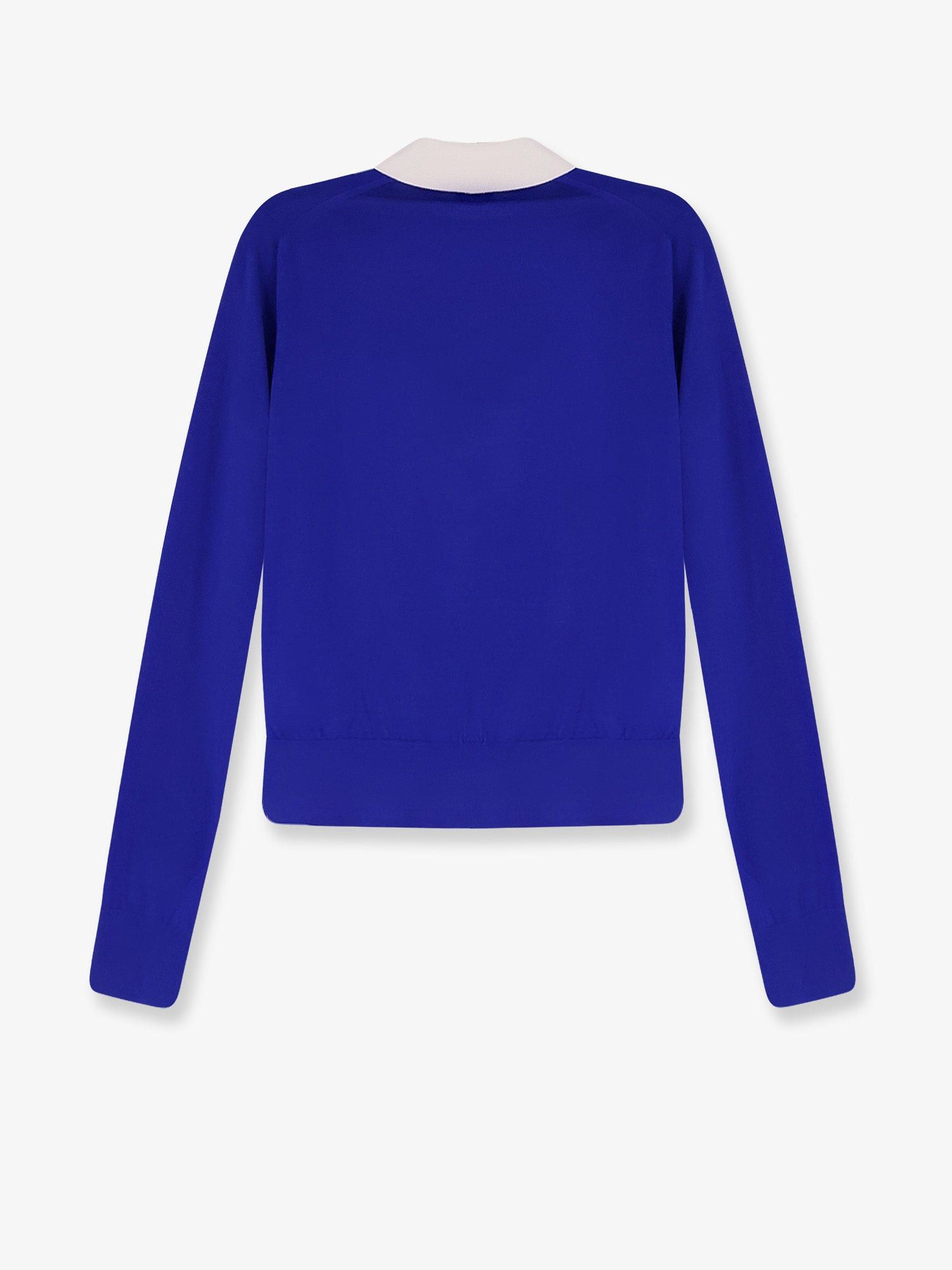 Celine Celine Cashmere and silk polo shirt with logo embroidery on the front Tag Size S Women - USA Tariffs Included Size S / US 4 / IT 40 - 2 Thumbnail