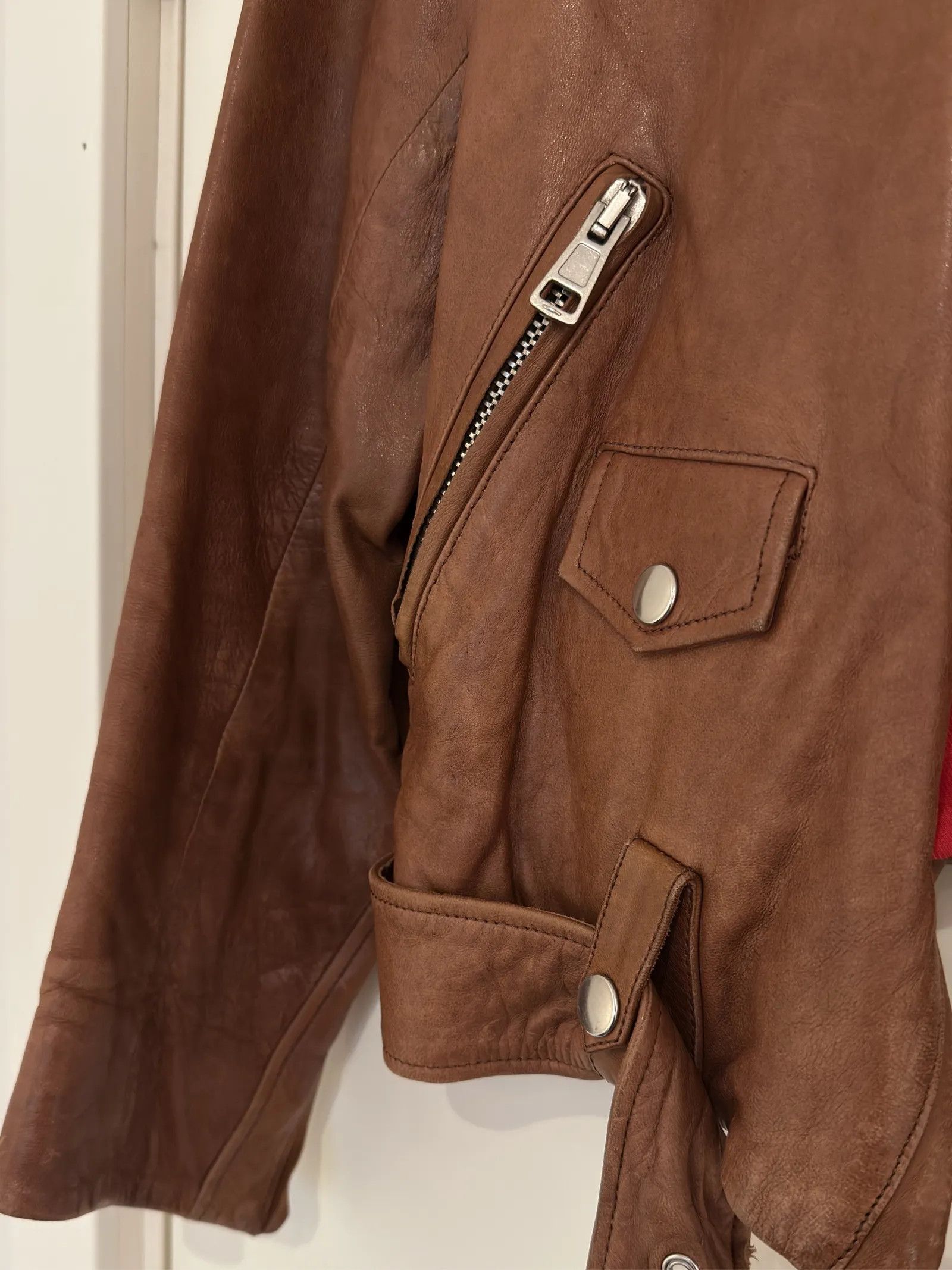 Acne Studios Acne Studios Leather Jacket Size S / US 4 / IT 40 - 5 Thumbnail