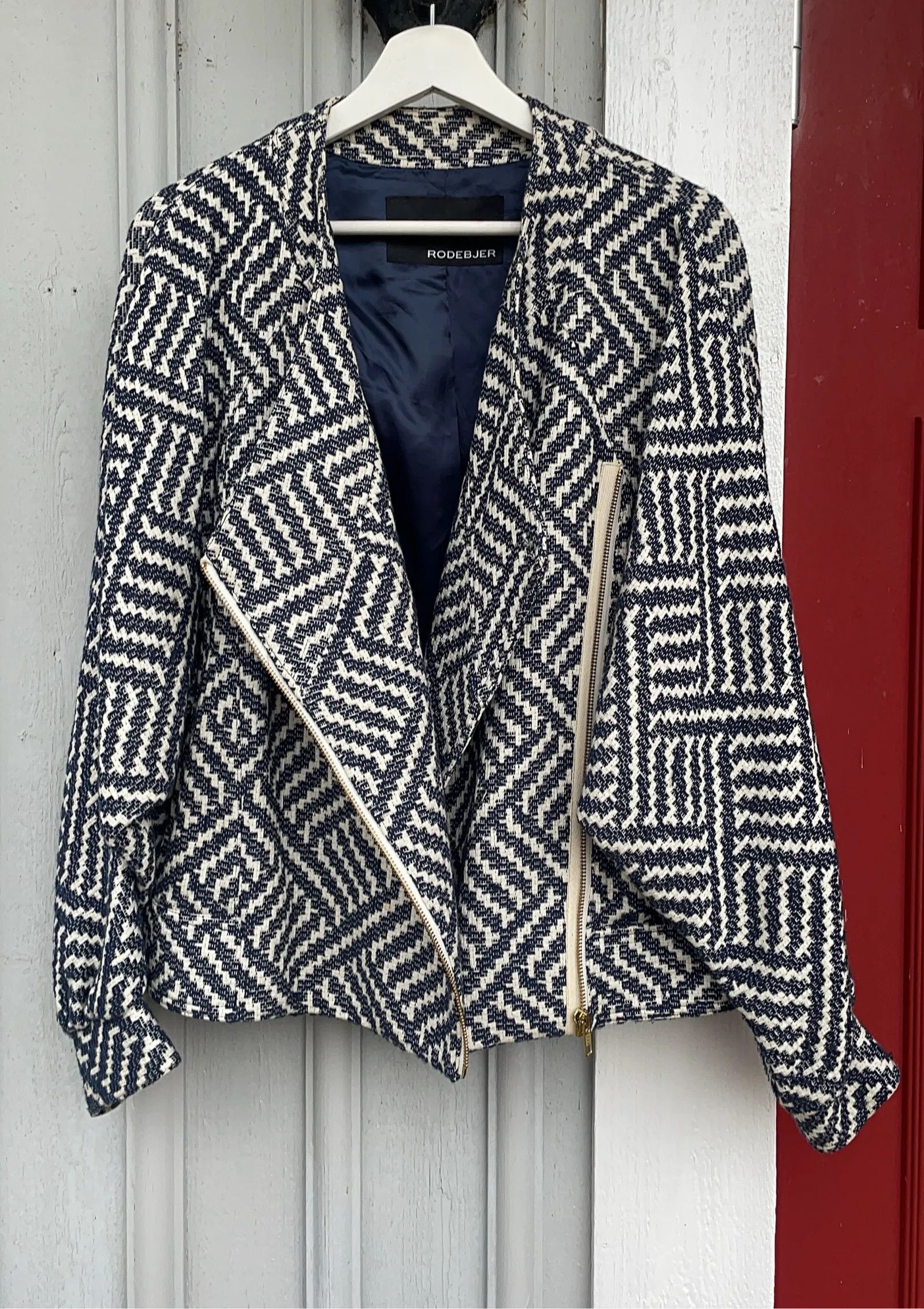 Rodebjer Rodebjer Vive Zigzag Jacket Size M / US 6-8 / IT 42-44 - 5 Thumbnail