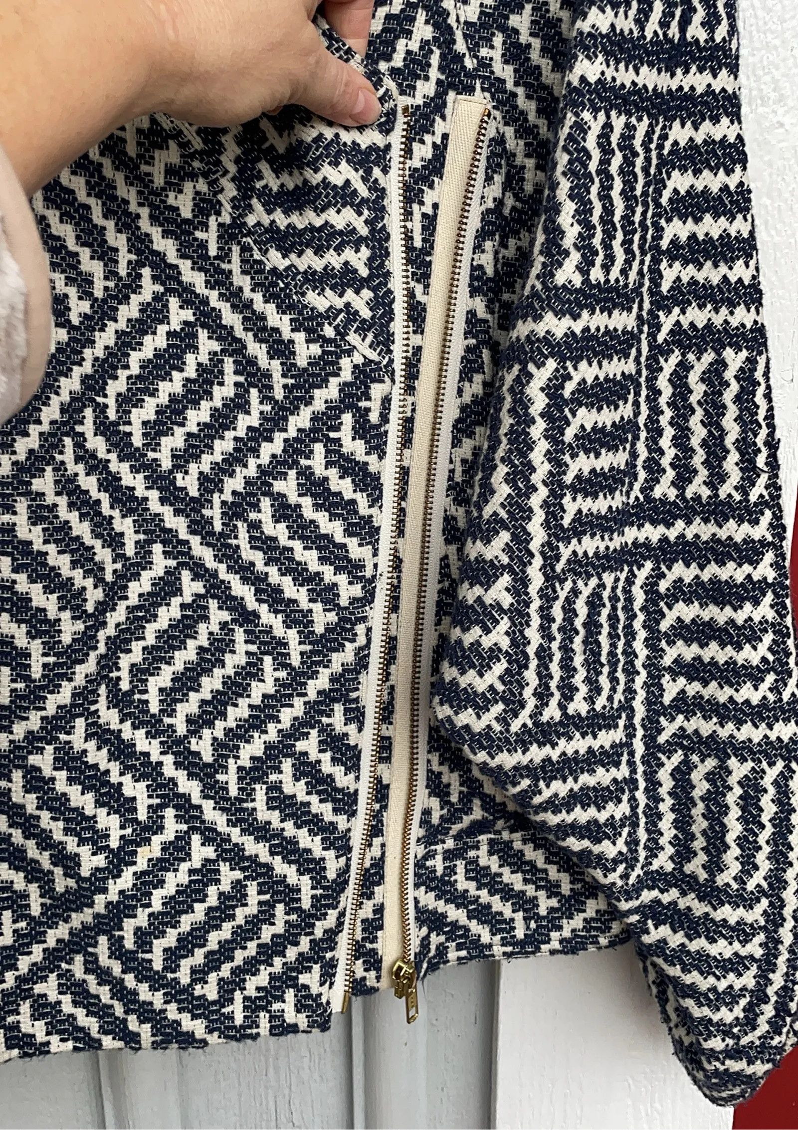 Rodebjer Rodebjer Vive Zigzag Jacket Size M / US 6-8 / IT 42-44 - 6 Thumbnail