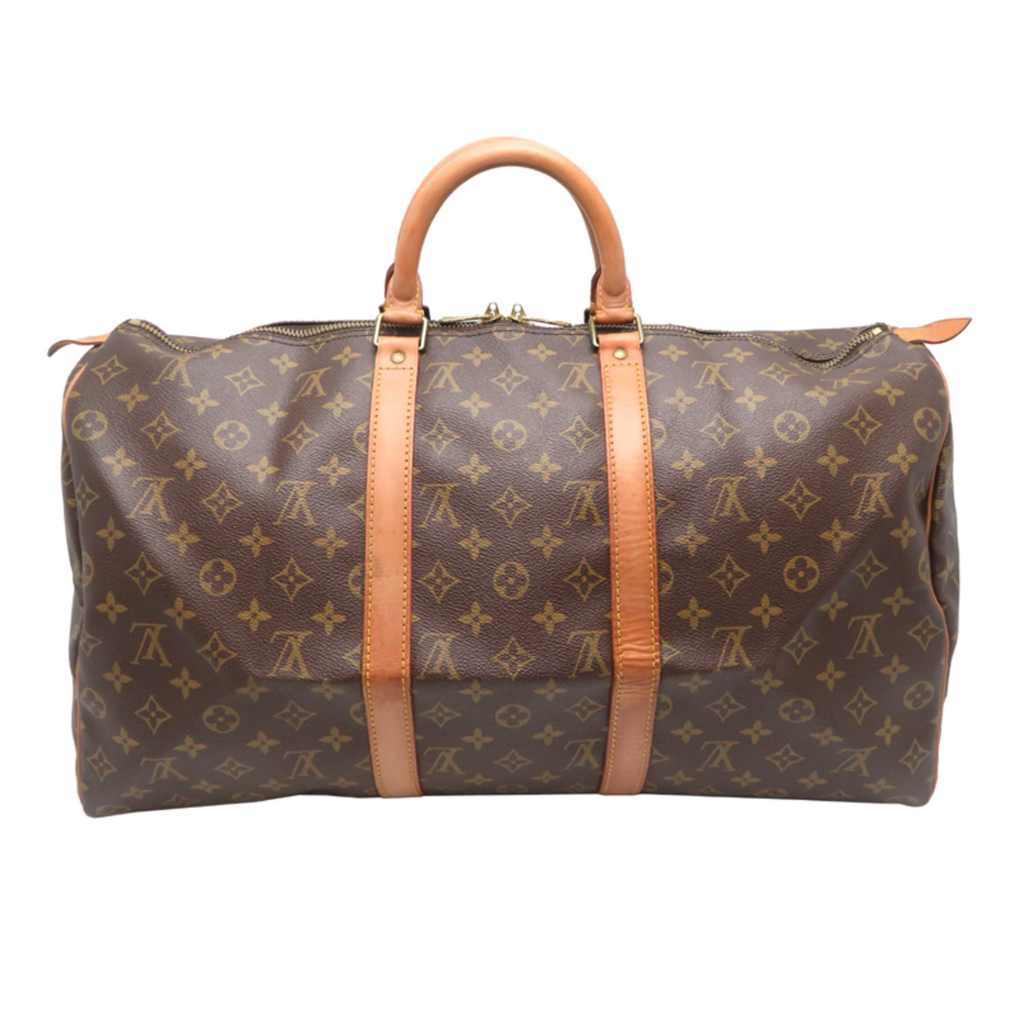 Louis Vuitton Louis Vuitton Keepall 50 Women's/Men's Boston Bag M41426 (Discontinued) Monogram Brown Size ONE SIZE - 2 Thumbnail