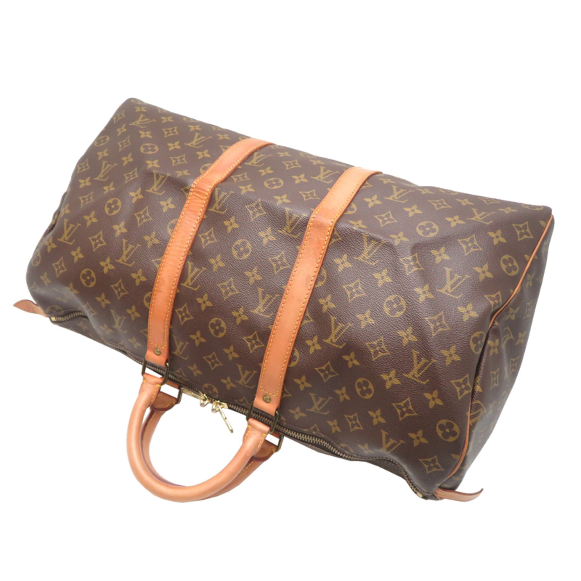 Louis Vuitton Louis Vuitton Keepall 50 Women's/Men's Boston Bag M41426 (Discontinued) Monogram Brown Size ONE SIZE - 4 Thumbnail