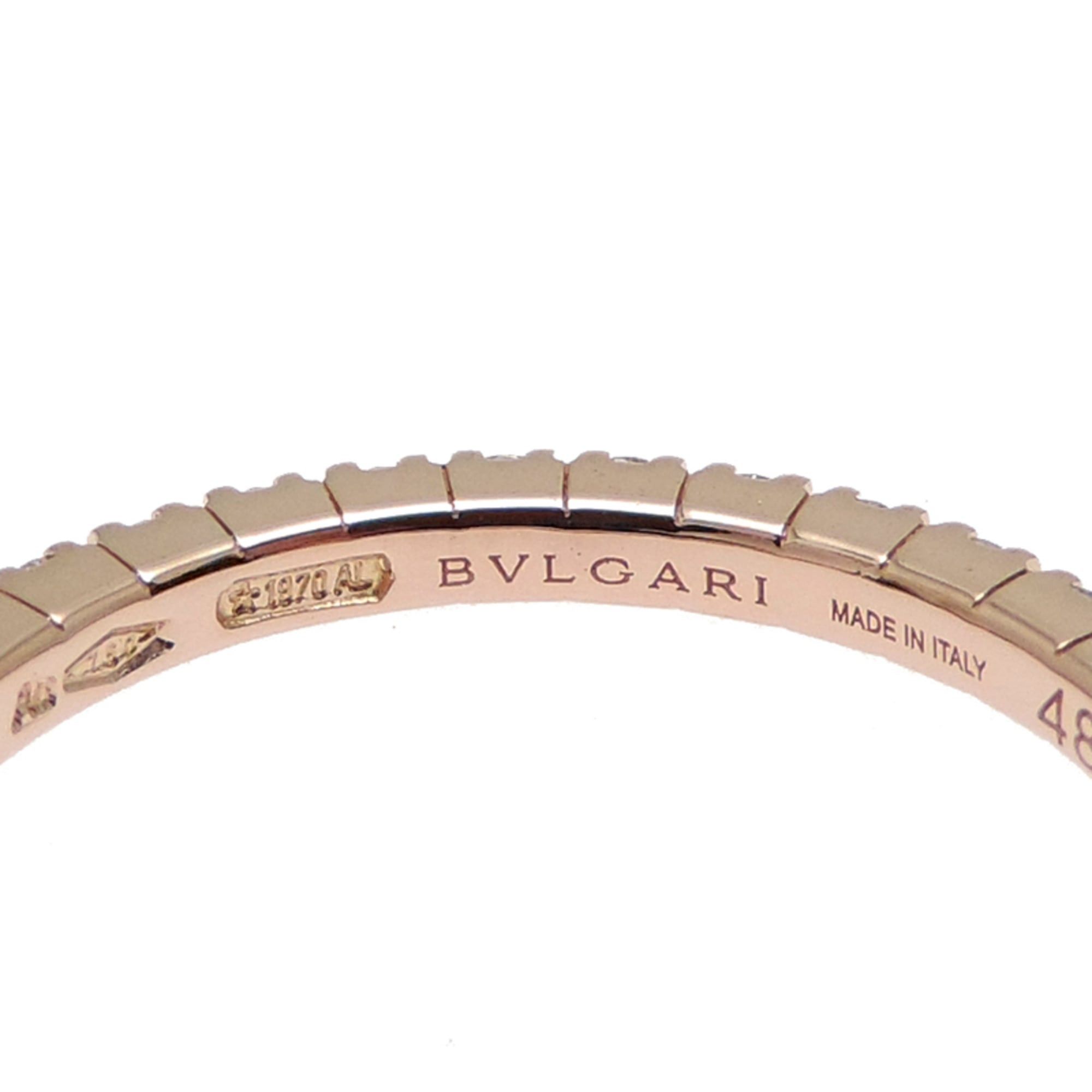 Bvlgari Bvlgari Eternity Wedding Diamond Ring, Size 48, Women's, 750 Pink Gold Size ONE SIZE - 5 Thumbnail