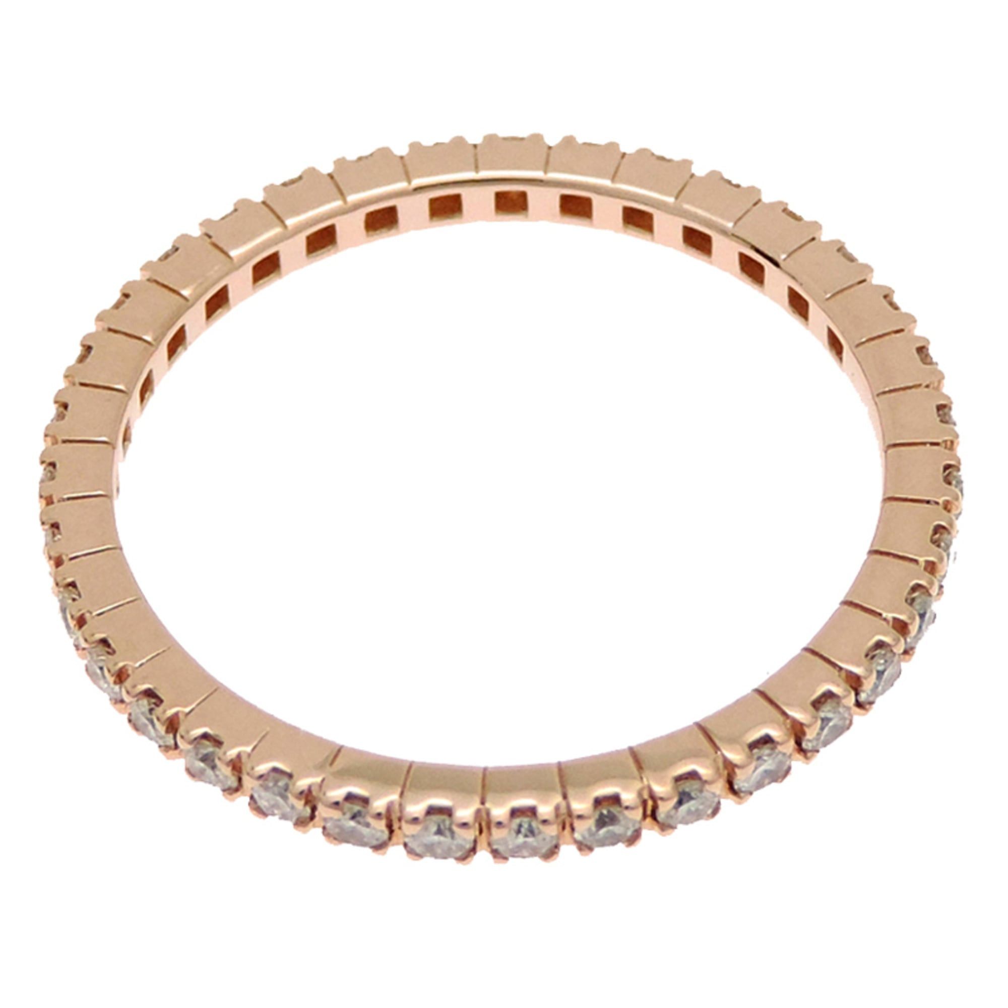 Bvlgari Bvlgari Eternity Wedding Diamond Ring, Size 48, Women's, 750 Pink Gold Size ONE SIZE - 3 Thumbnail