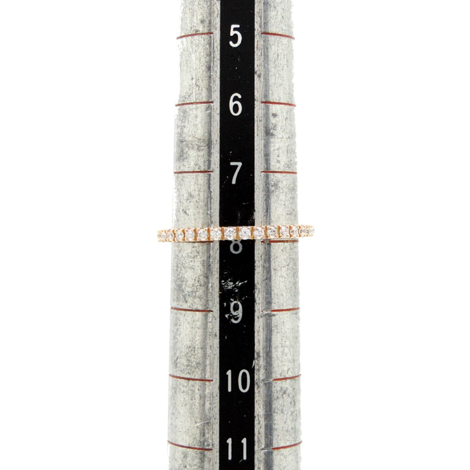 Bvlgari Bvlgari Eternity Wedding Diamond Ring, Size 48, Women's, 750 Pink Gold Size ONE SIZE - 7 Thumbnail