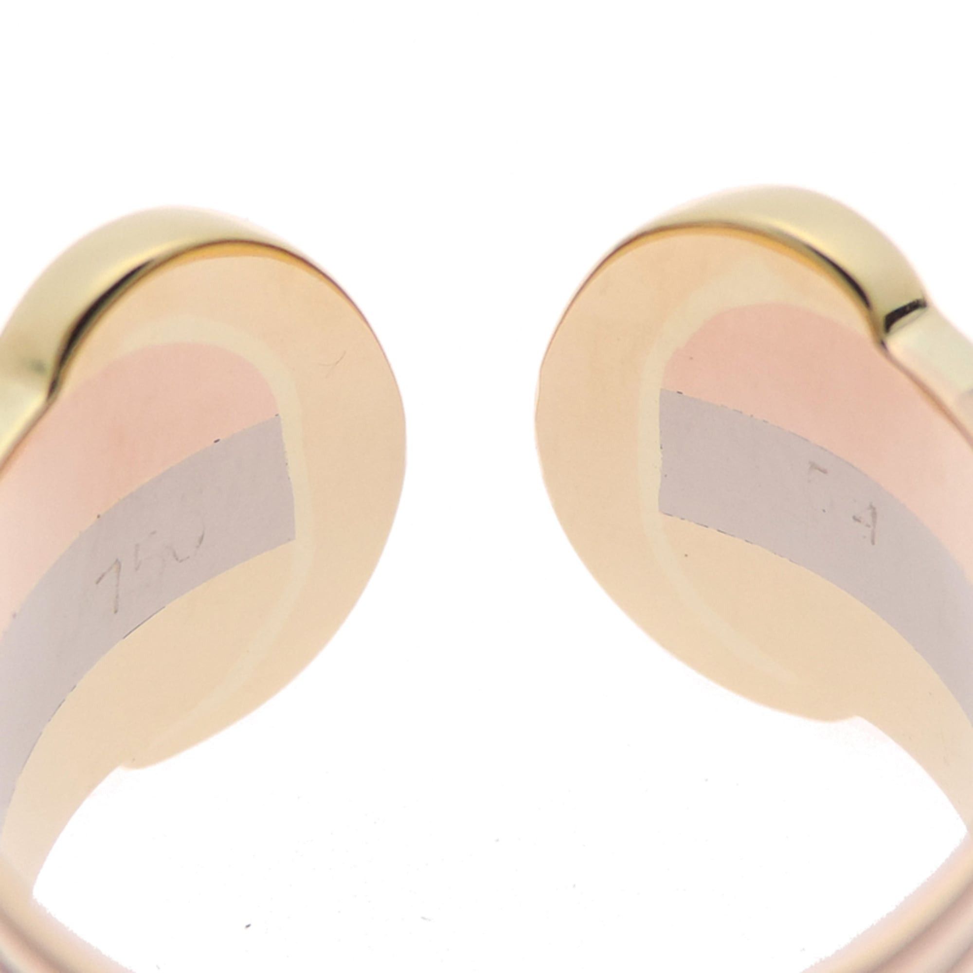 Cartier Cartier 2C #54 Women's/Men's Ring, 750 Yellow Gold, Gold Tone Size ONE SIZE - 6 Thumbnail