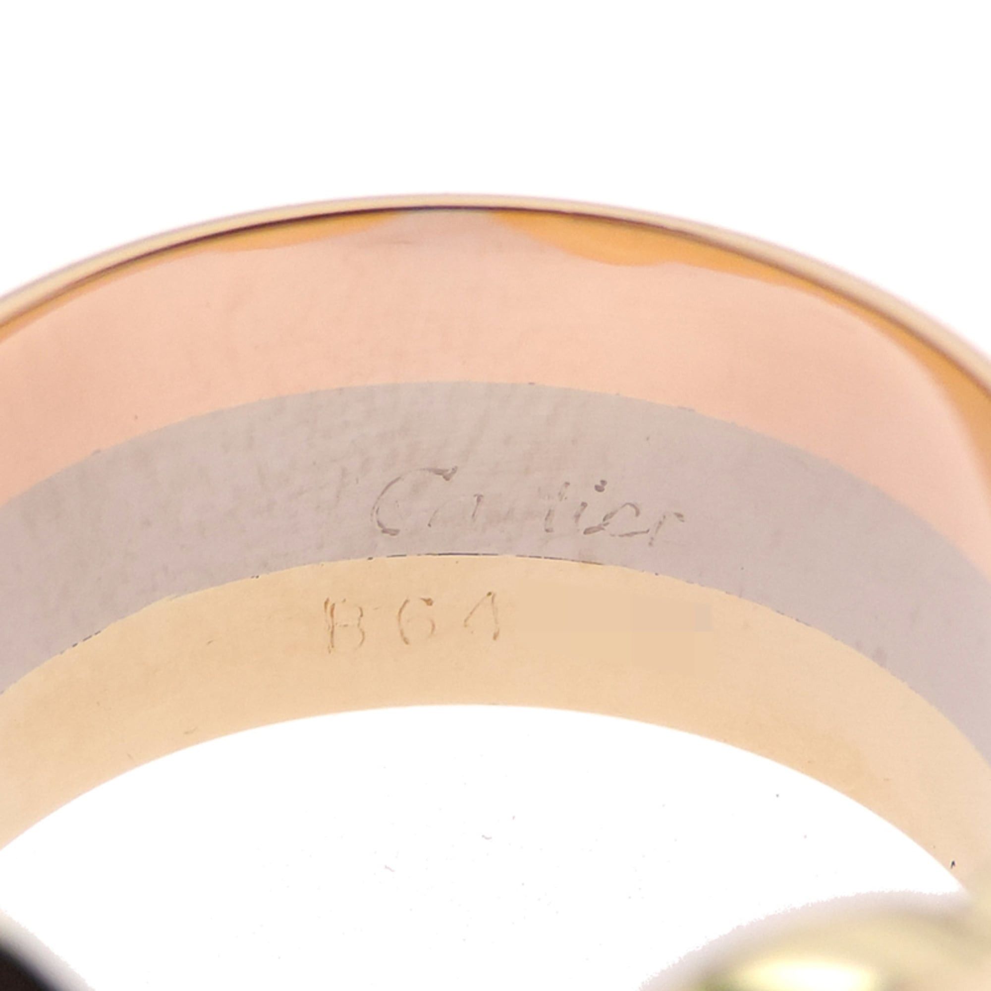 Cartier Cartier 2C #54 Women's/Men's Ring, 750 Yellow Gold, Gold Tone Size ONE SIZE - 5 Thumbnail