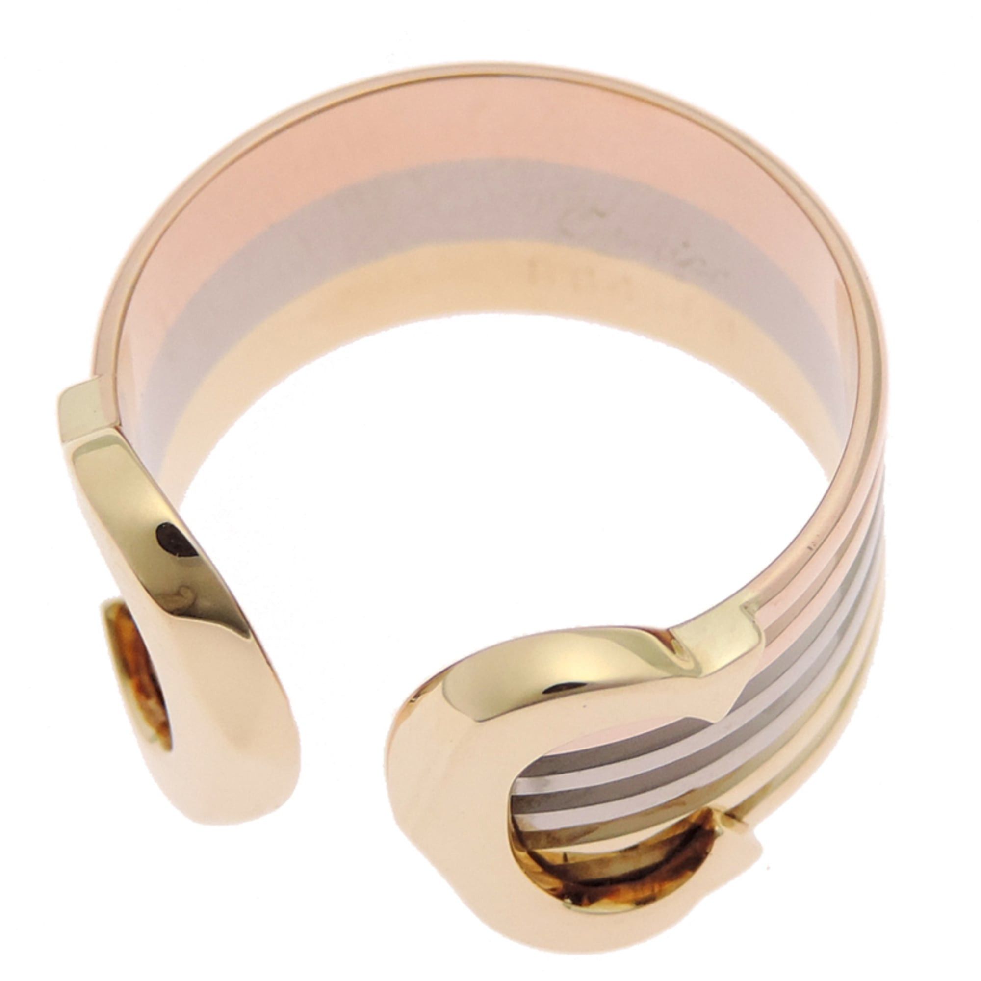 Cartier Cartier 2C #54 Women's/Men's Ring, 750 Yellow Gold, Gold Tone Size ONE SIZE - 2 Thumbnail